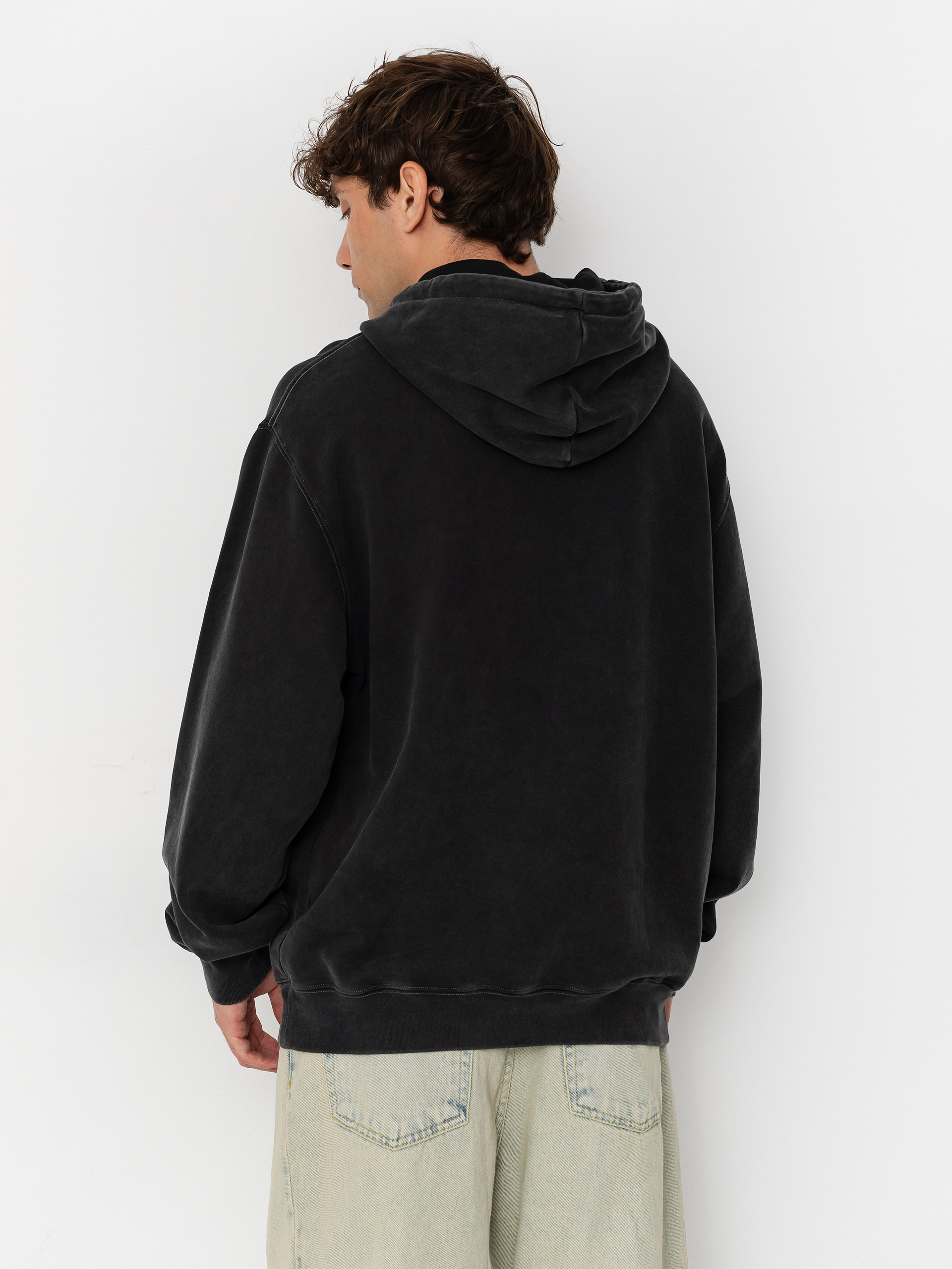 Polar Skate Hoodie Dave Metal Logo HD (silver black)
