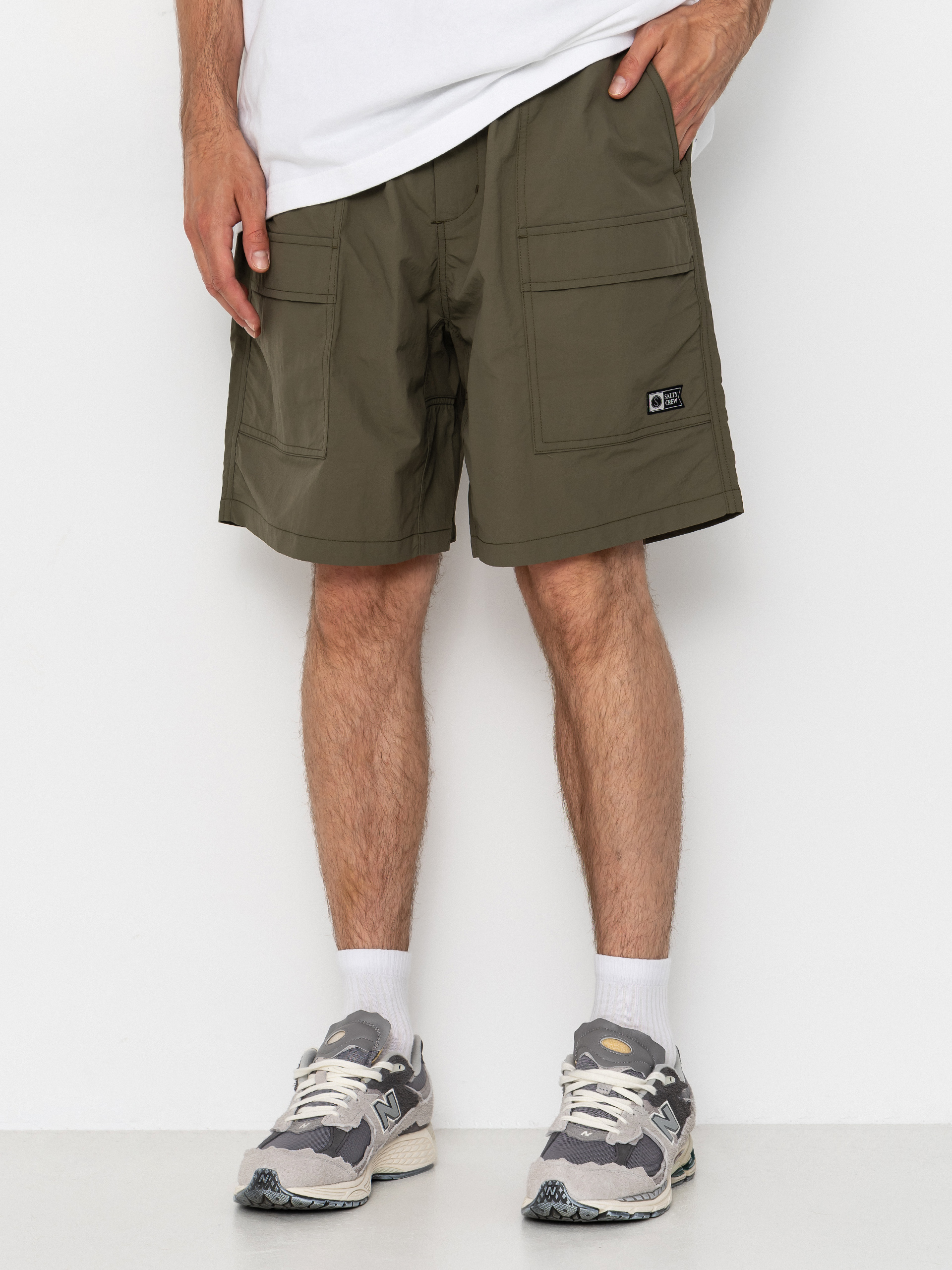 Salty Crew Raid Packable Shorts (dusty olive)