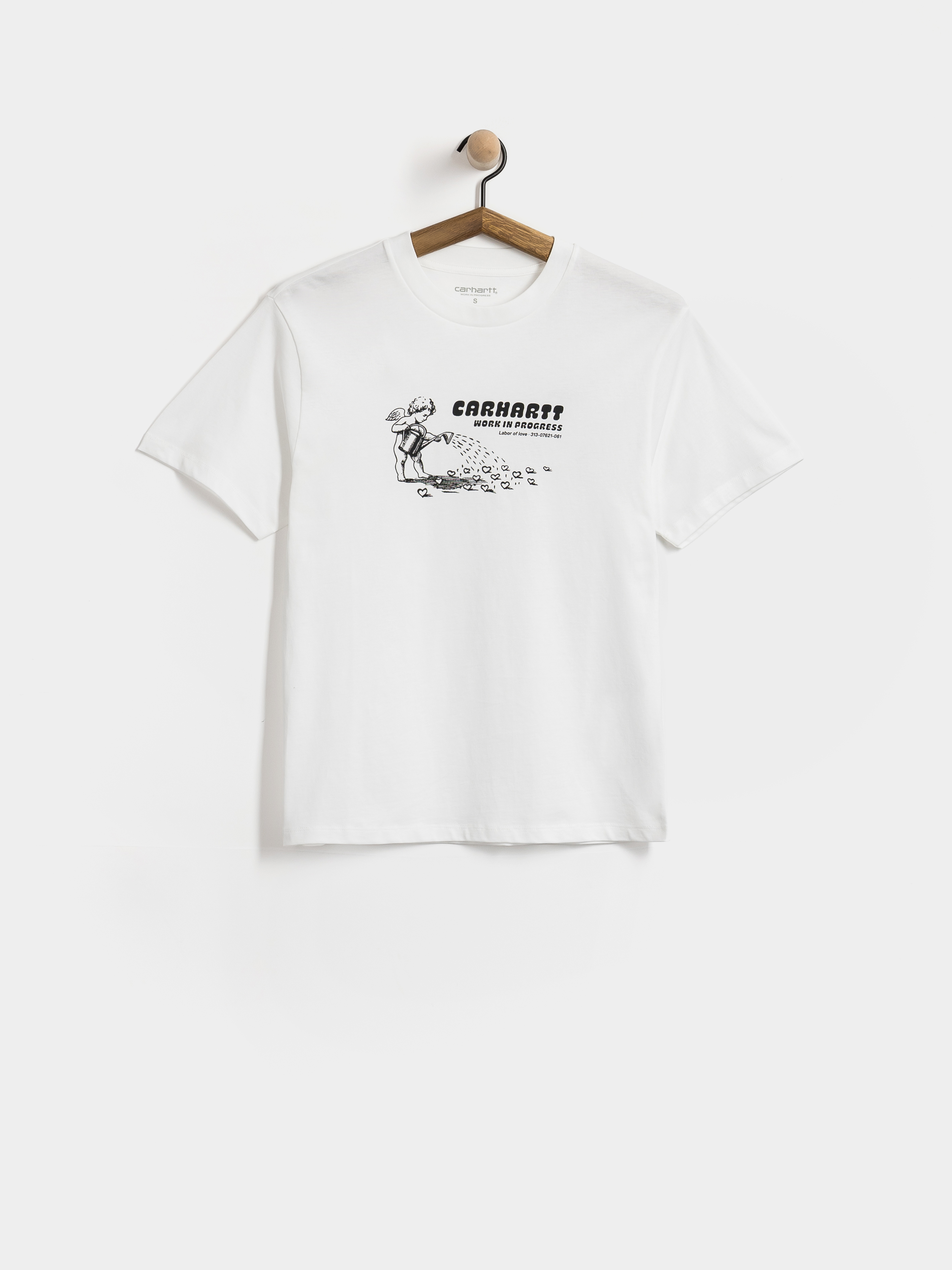 Carhartt WIP T-Shirt Bumper Sticker Wmn (white)