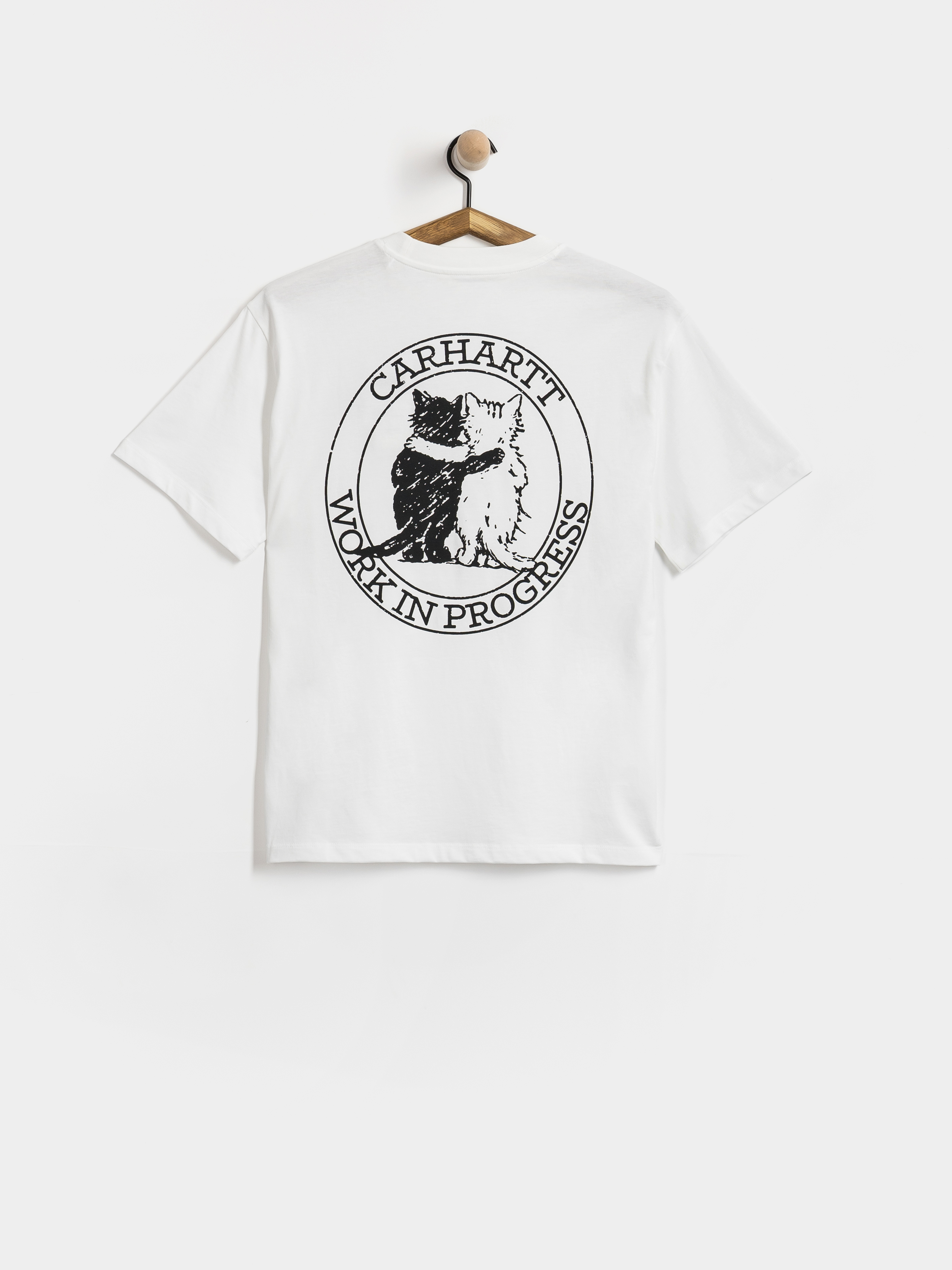 Carhartt WIP T-Shirt Hugging Cats Wmn (white)