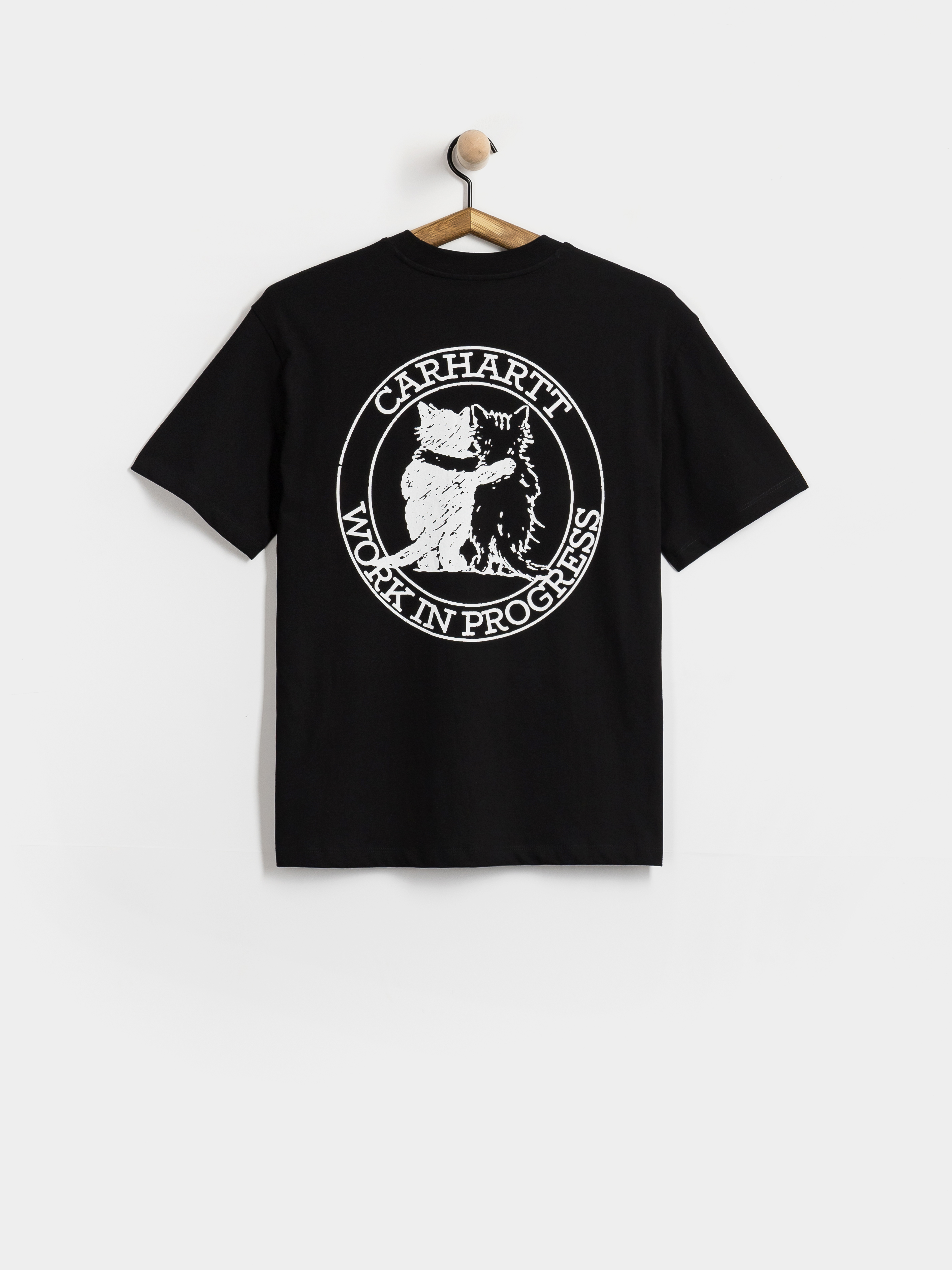 Carhartt WIP T-Shirt Hugging Cats Wmn (black)
