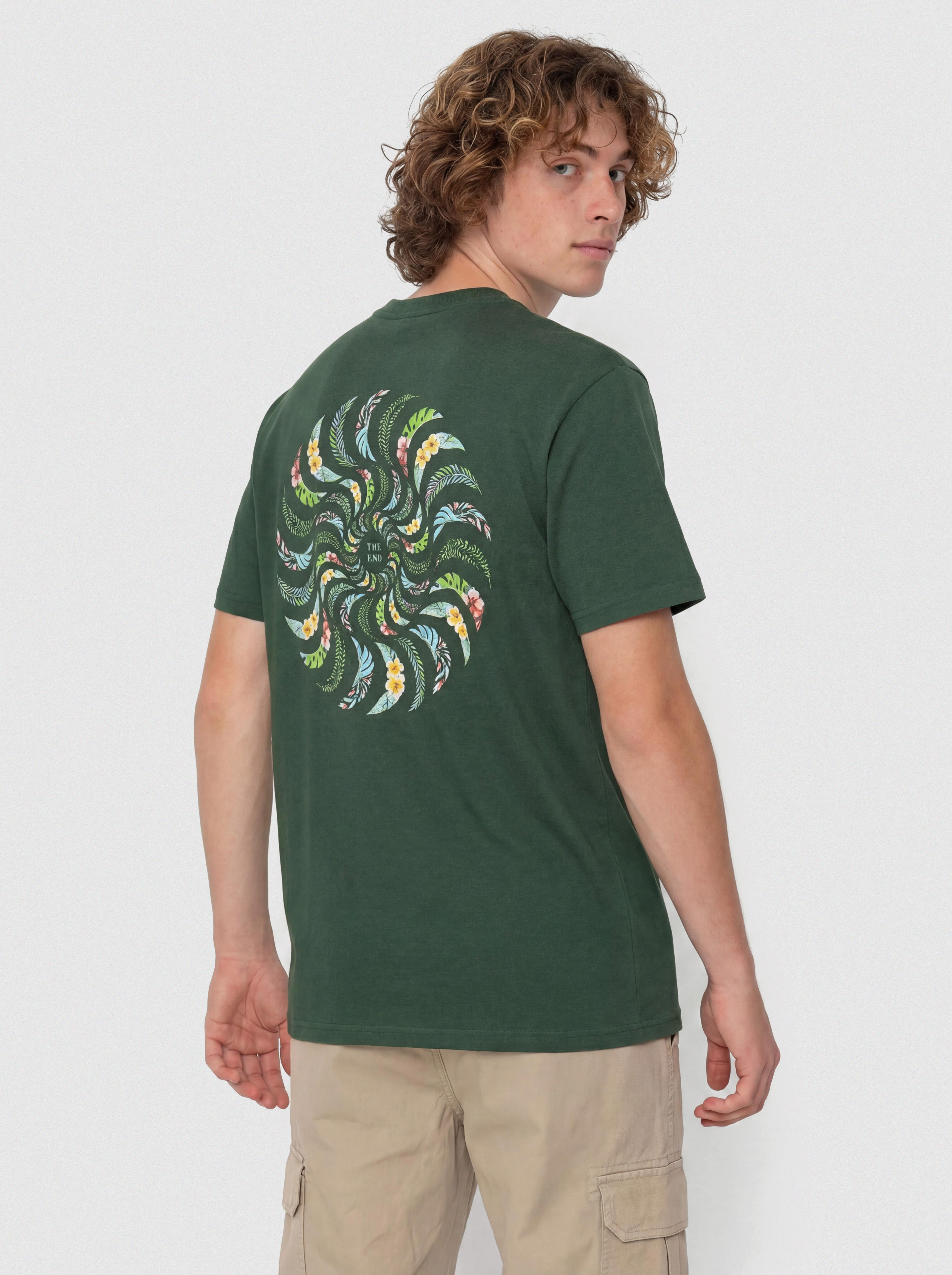 Spitfire T-Shirt Floral Classic Swirl