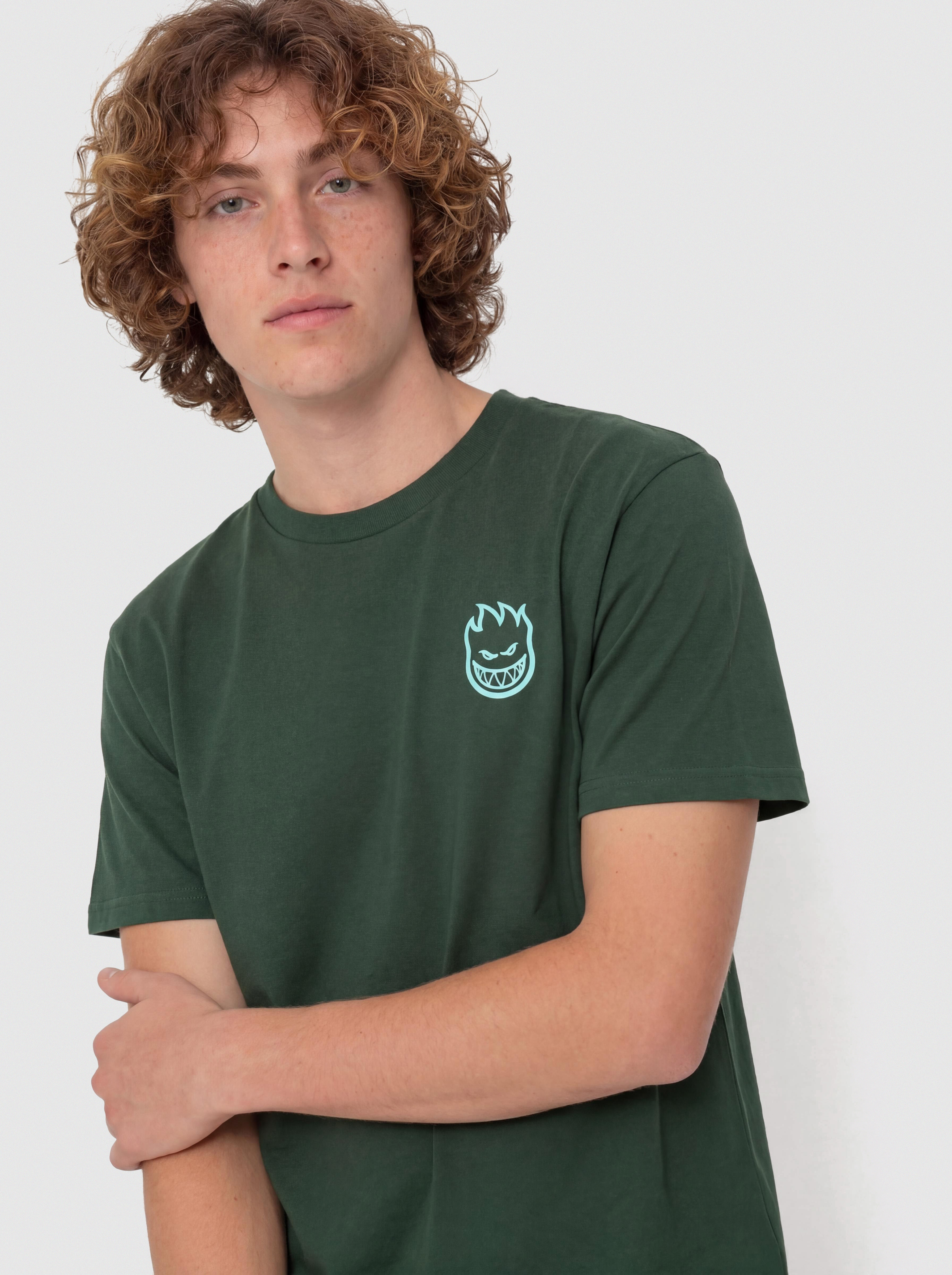Spitfire T-Shirt Floral Classic Swirl (forest)