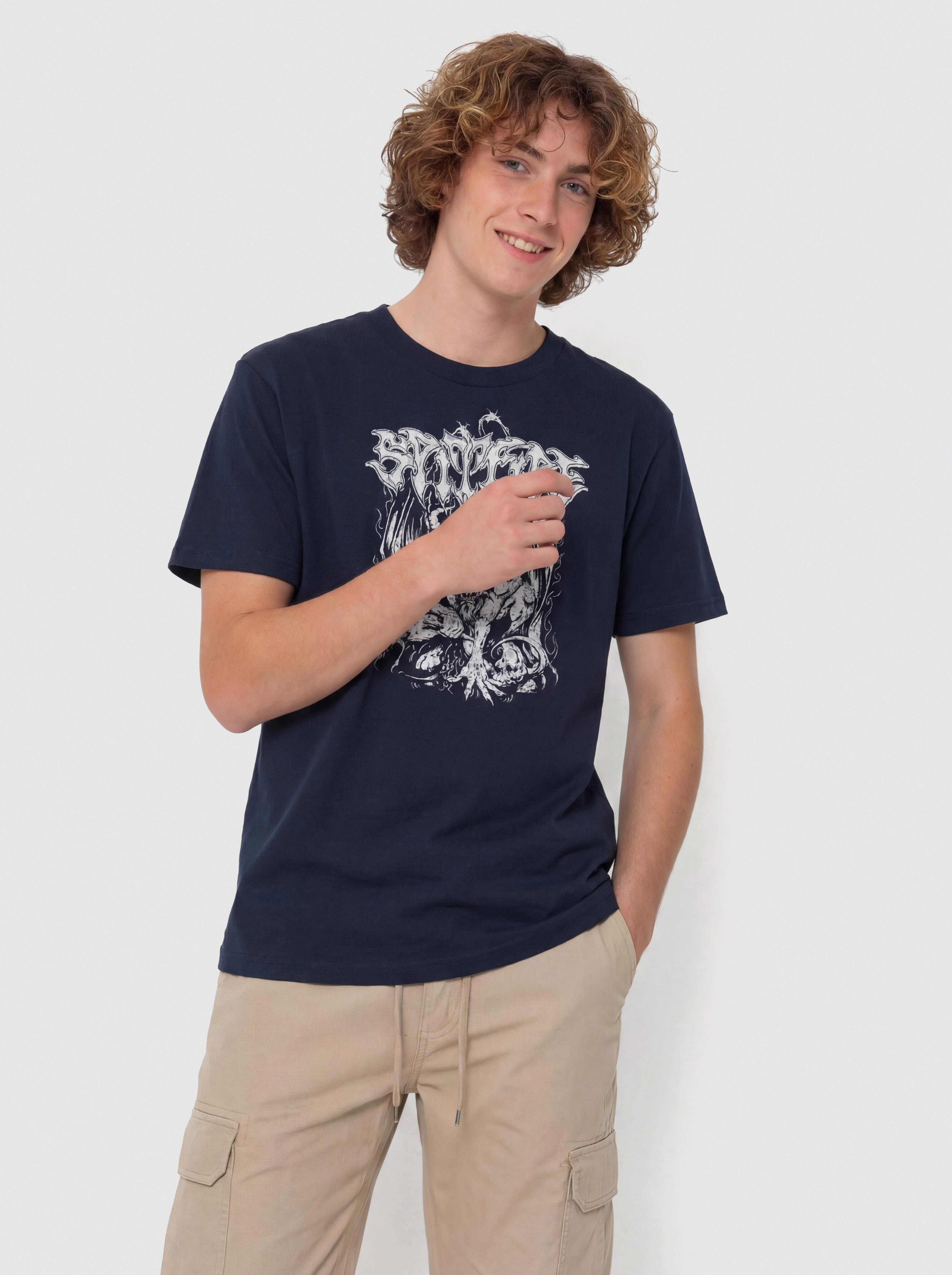 Spitfire Demon Redux T-Shirt (true navy)