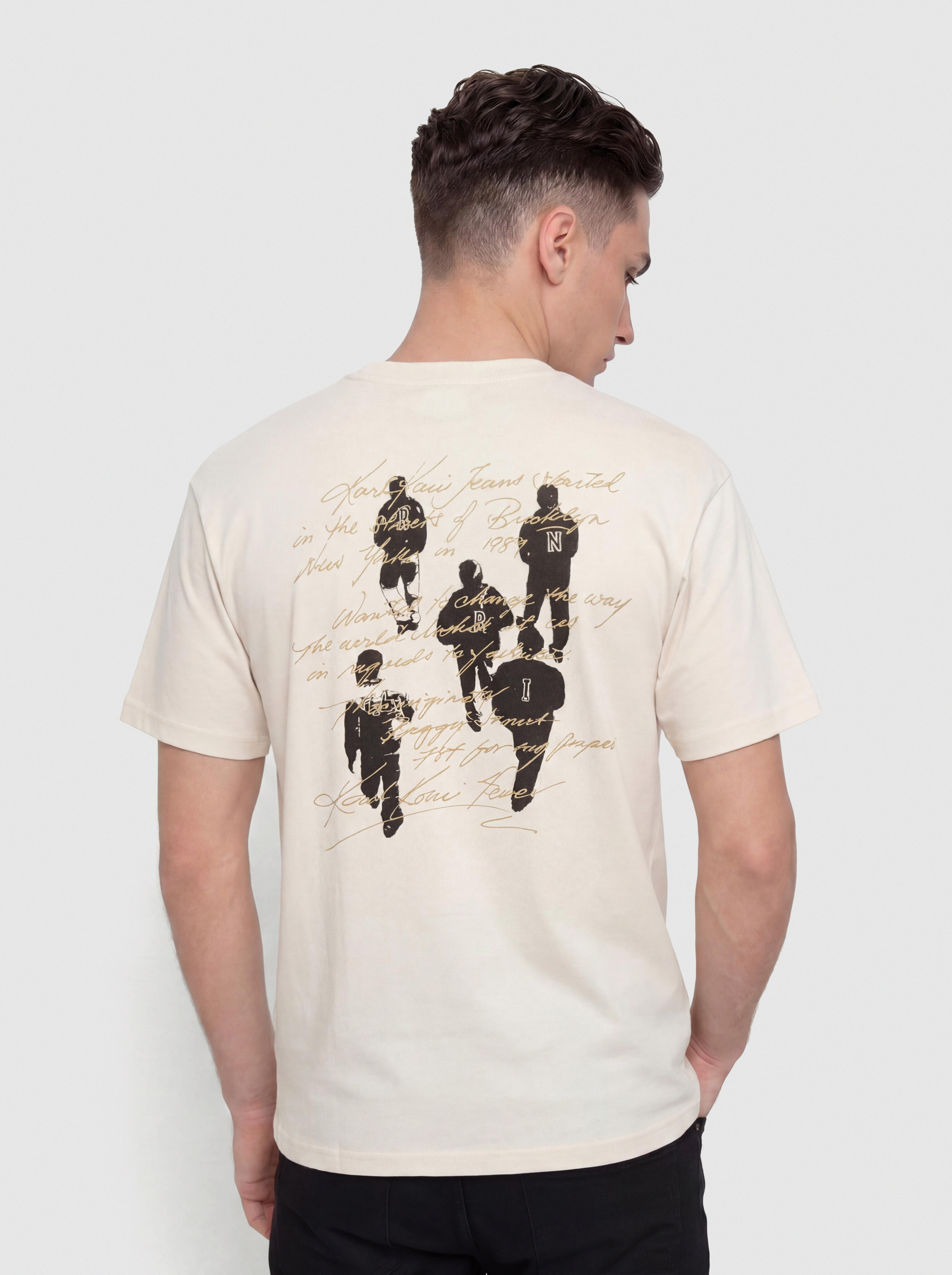 Karl Kani Signature Washed Oversized T-Shirt (white)