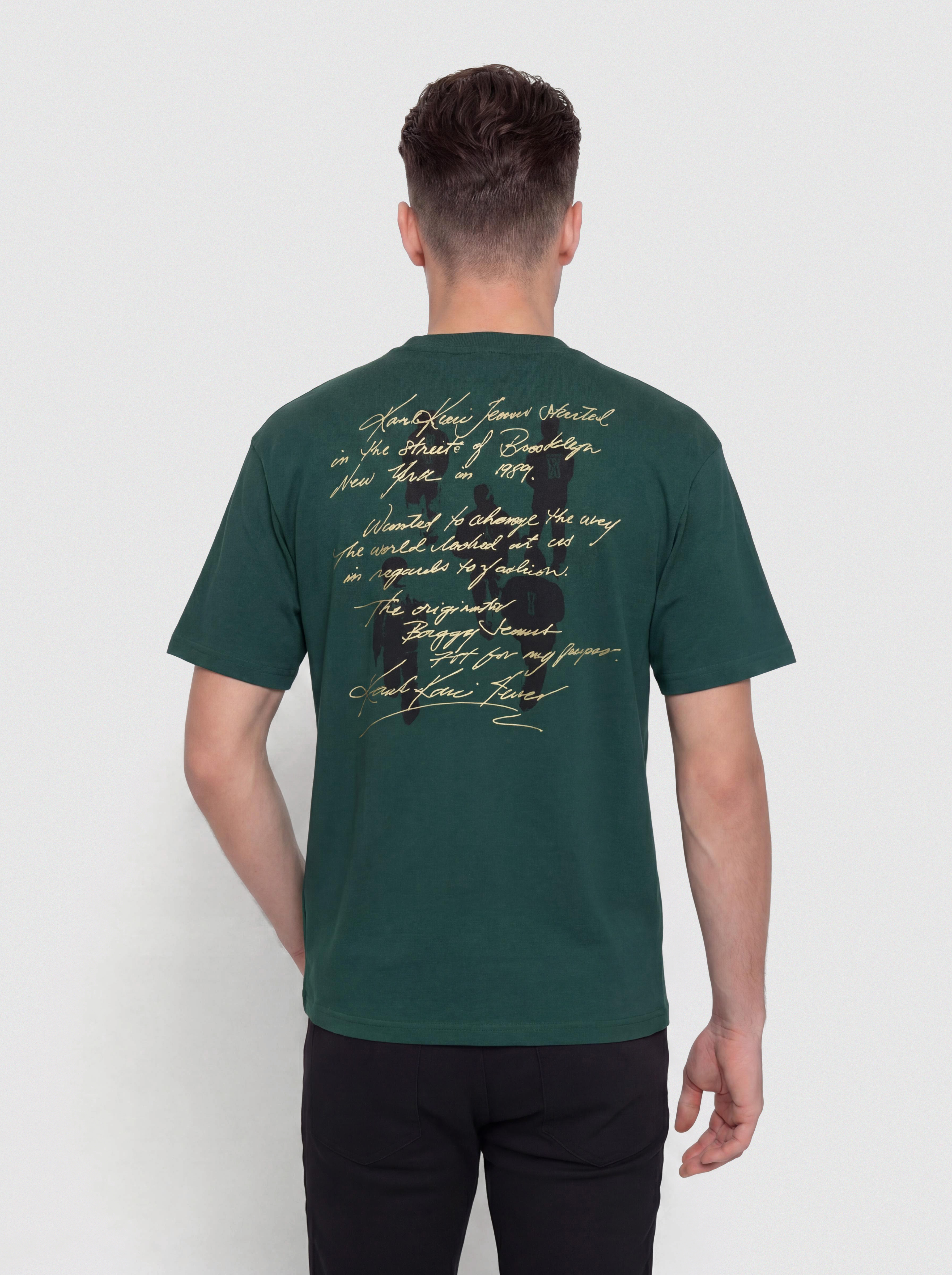 Karl Kani Signature Washed Oversized T-Shirt (green)