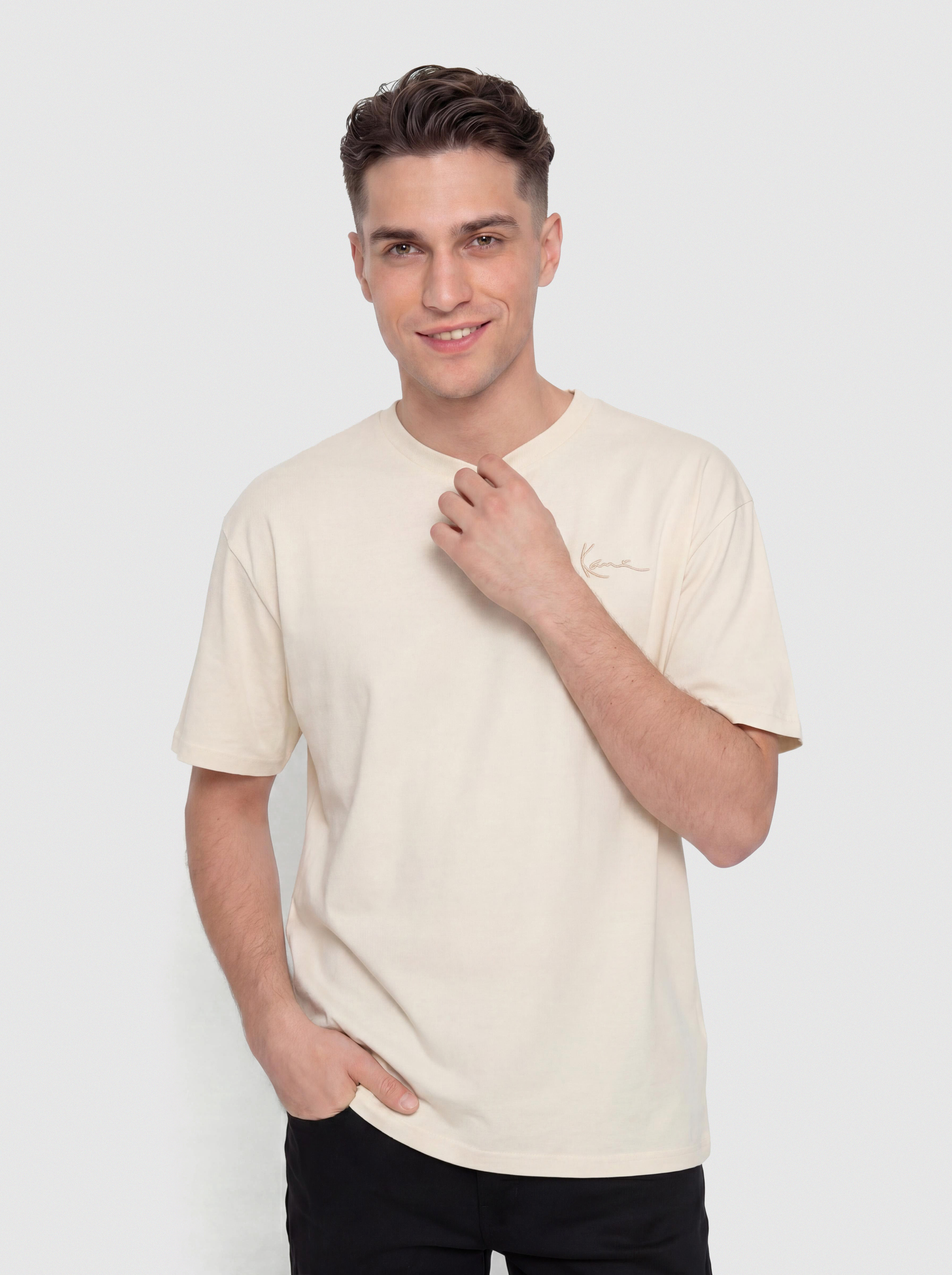 Karl Kani Signature Washed Oversized T-Shirt (white)