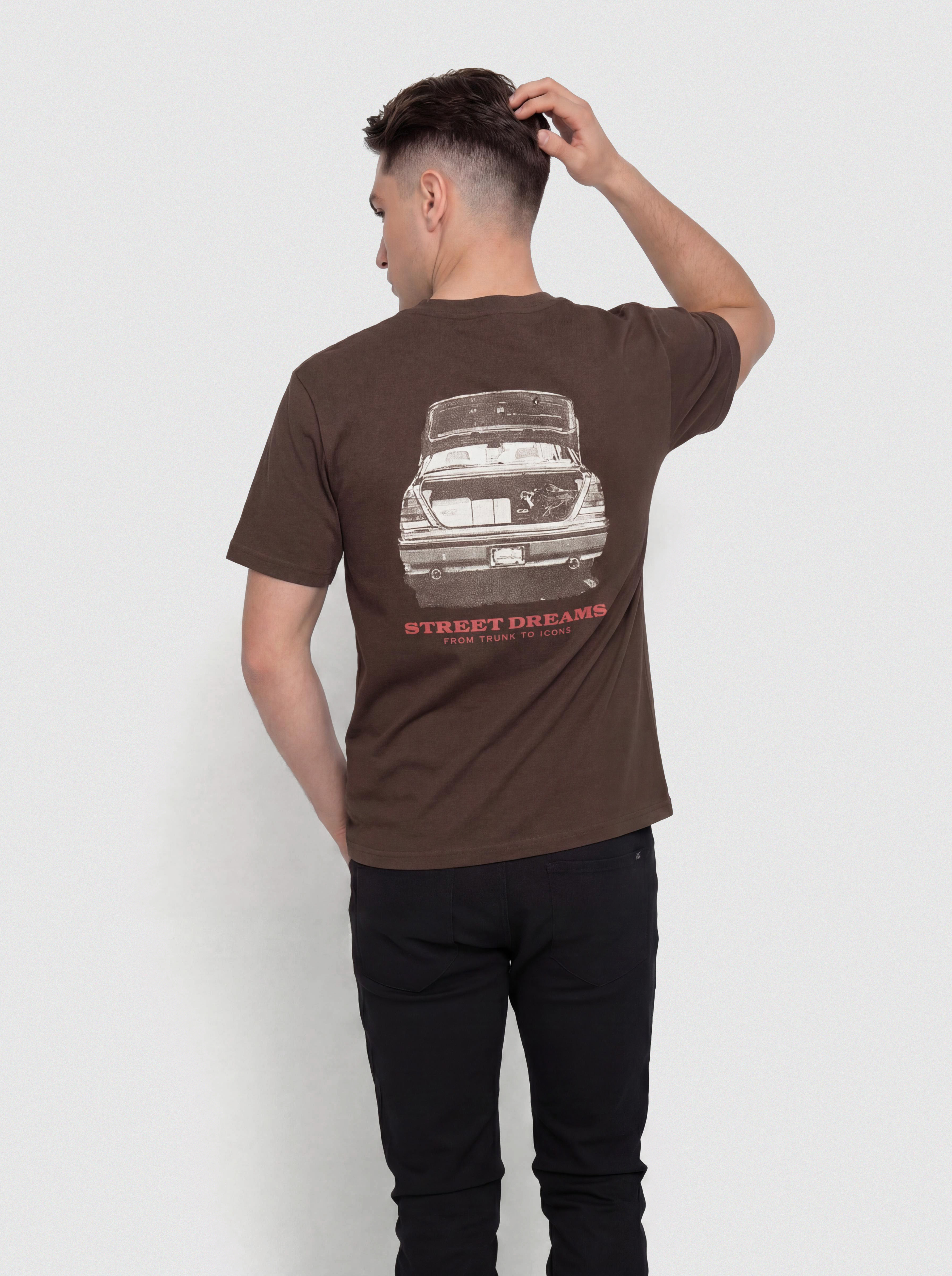 Karl Kani Slogan Boxy T-Shirt (brown)