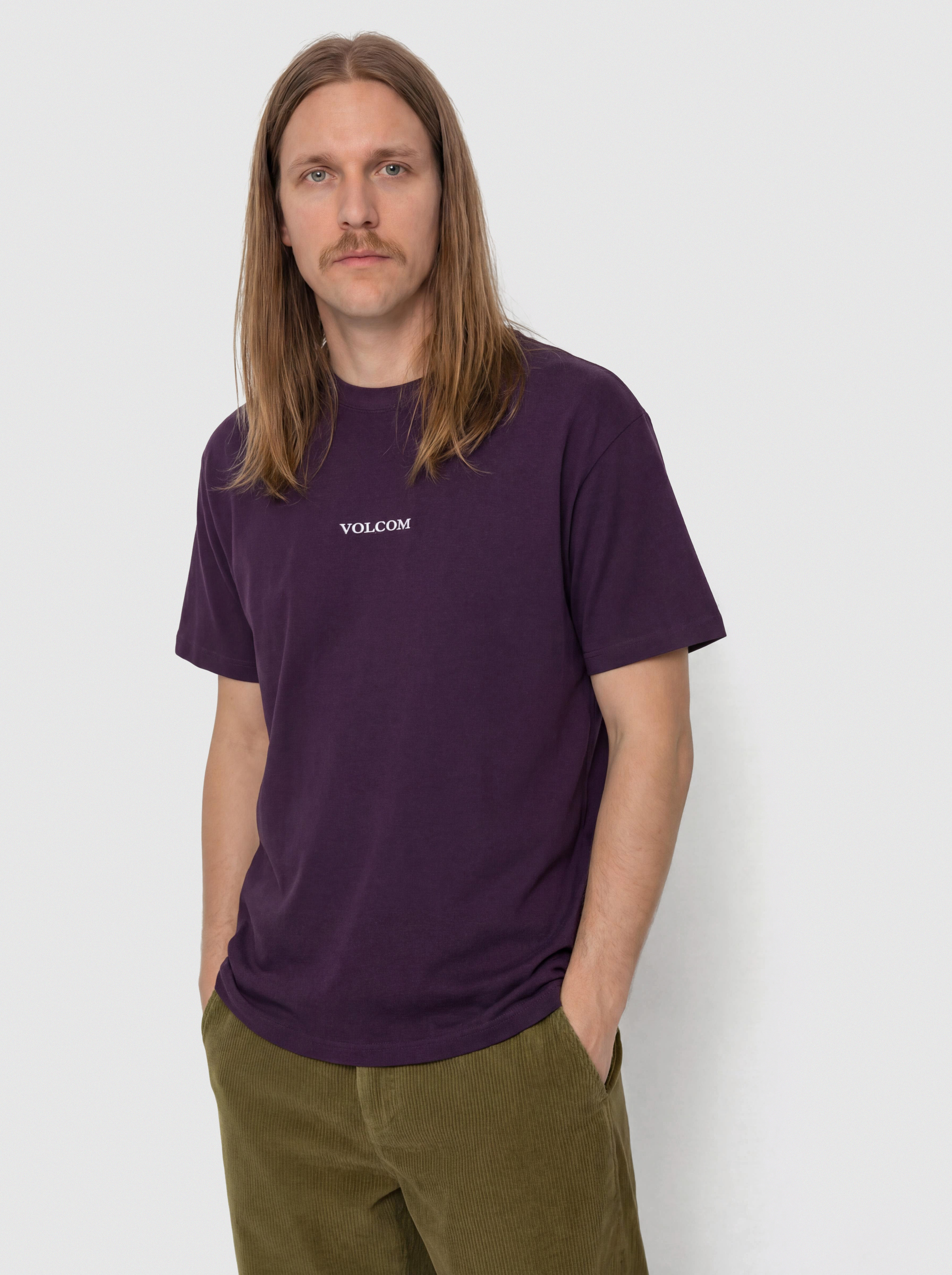 Volcom Stone Lse T-shirt (grape royale)