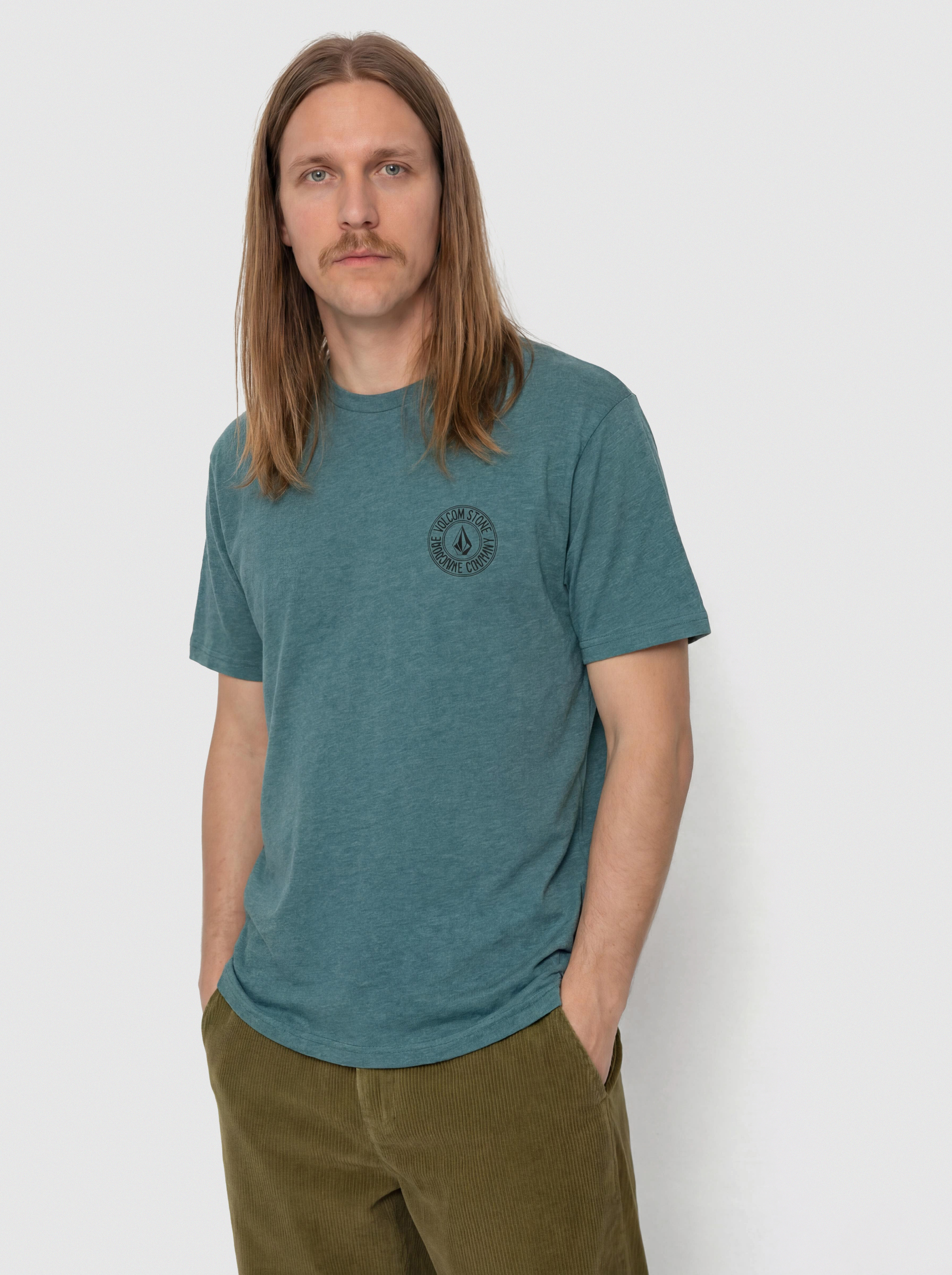 Volcom T-Shirt Drain You Hth (rifle green)