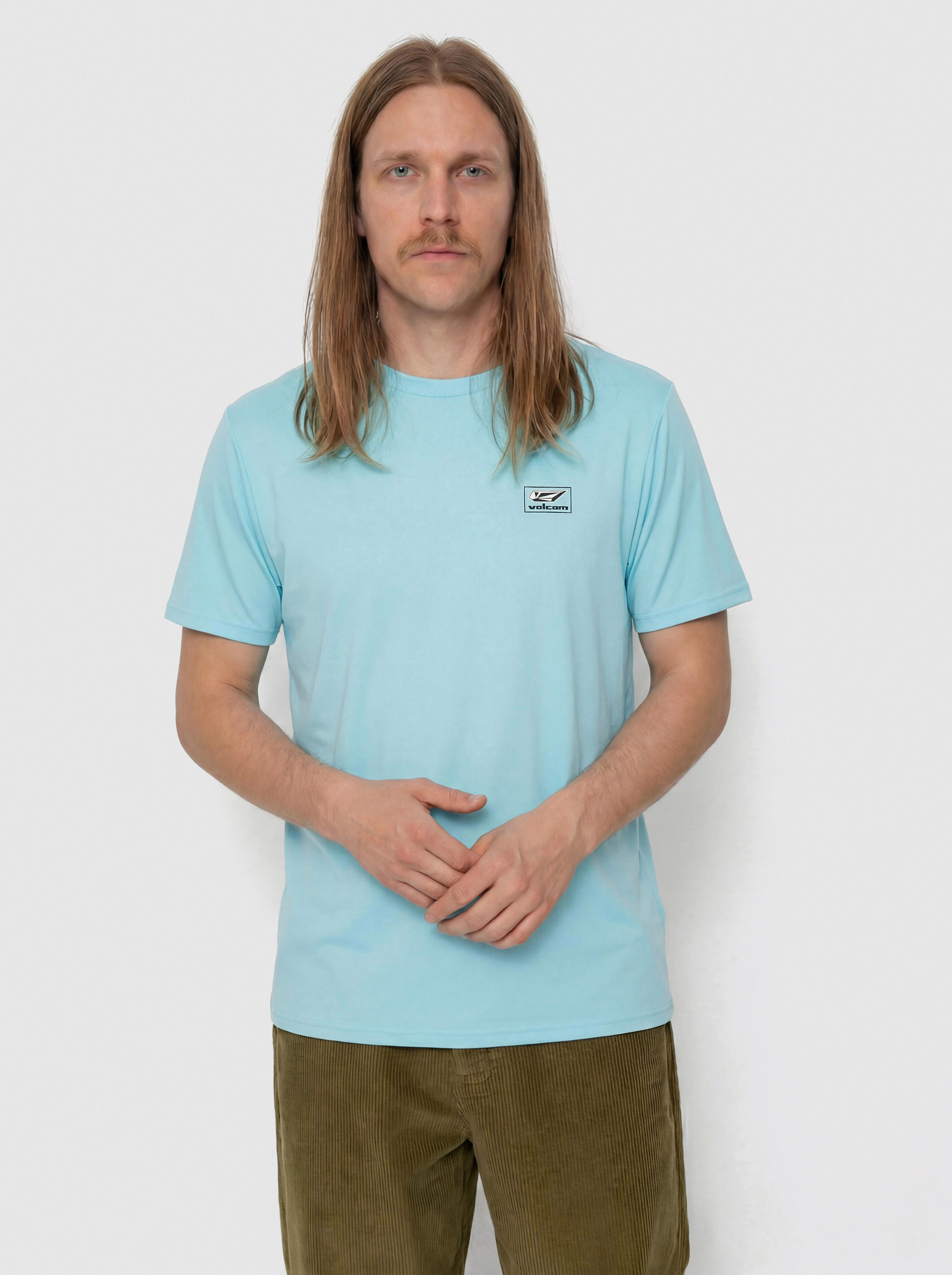 Volcom Modstone Loose Lycra T-shirt (resin blue)
