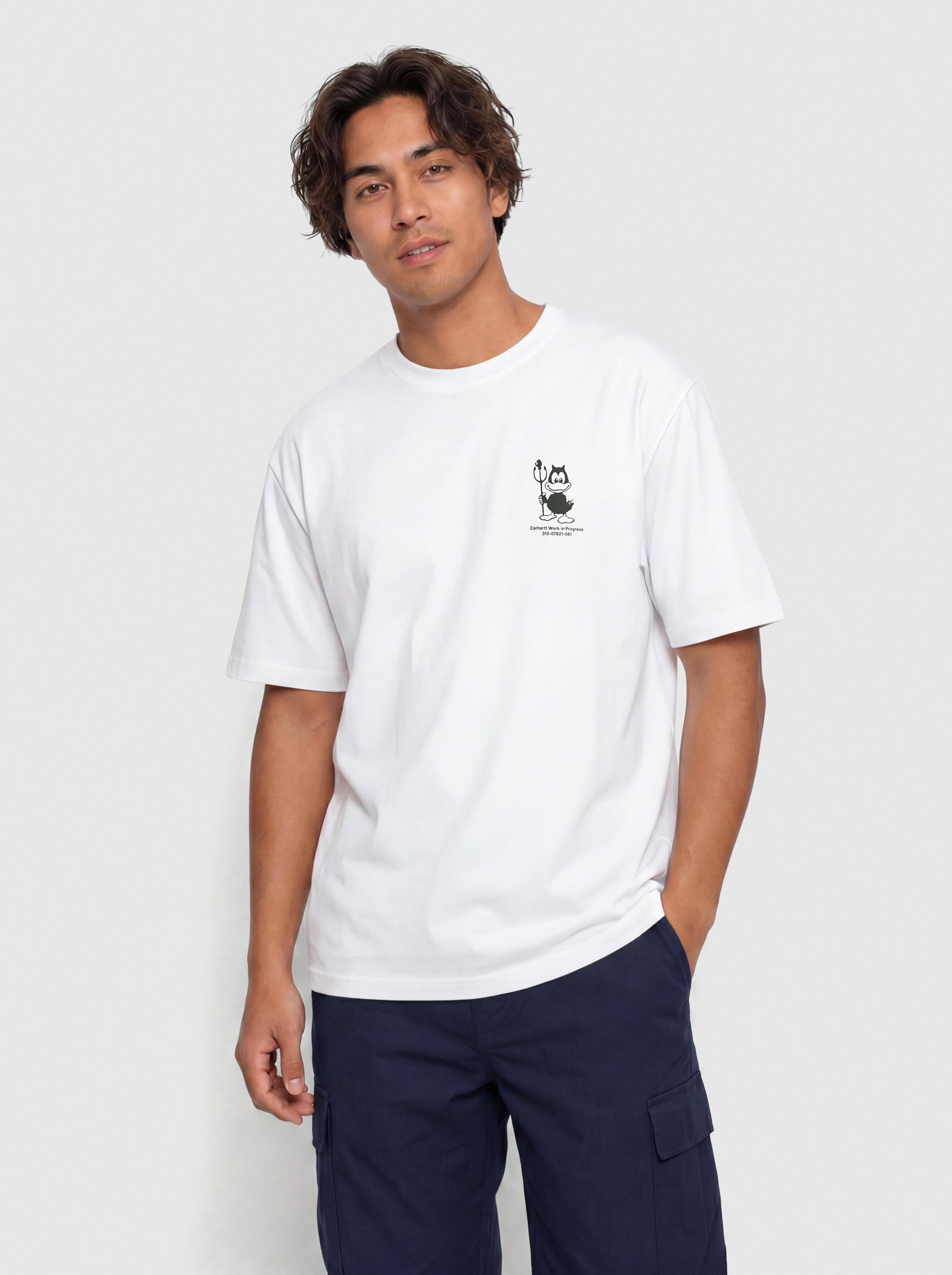 Carhartt WIP T-Shirt Bumper Car (white)