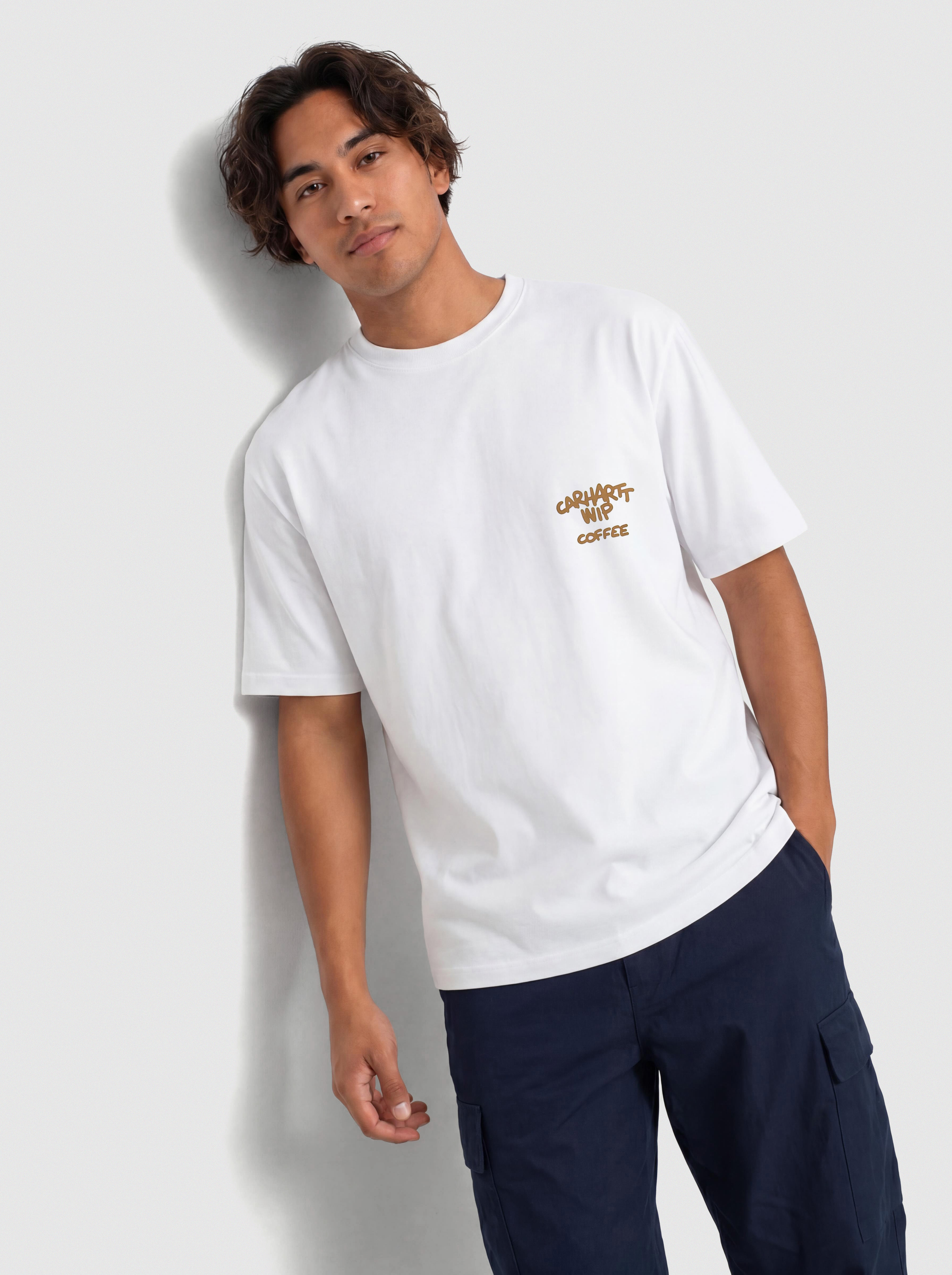 Carhartt WIP T-Shirt Coffee Break (white)