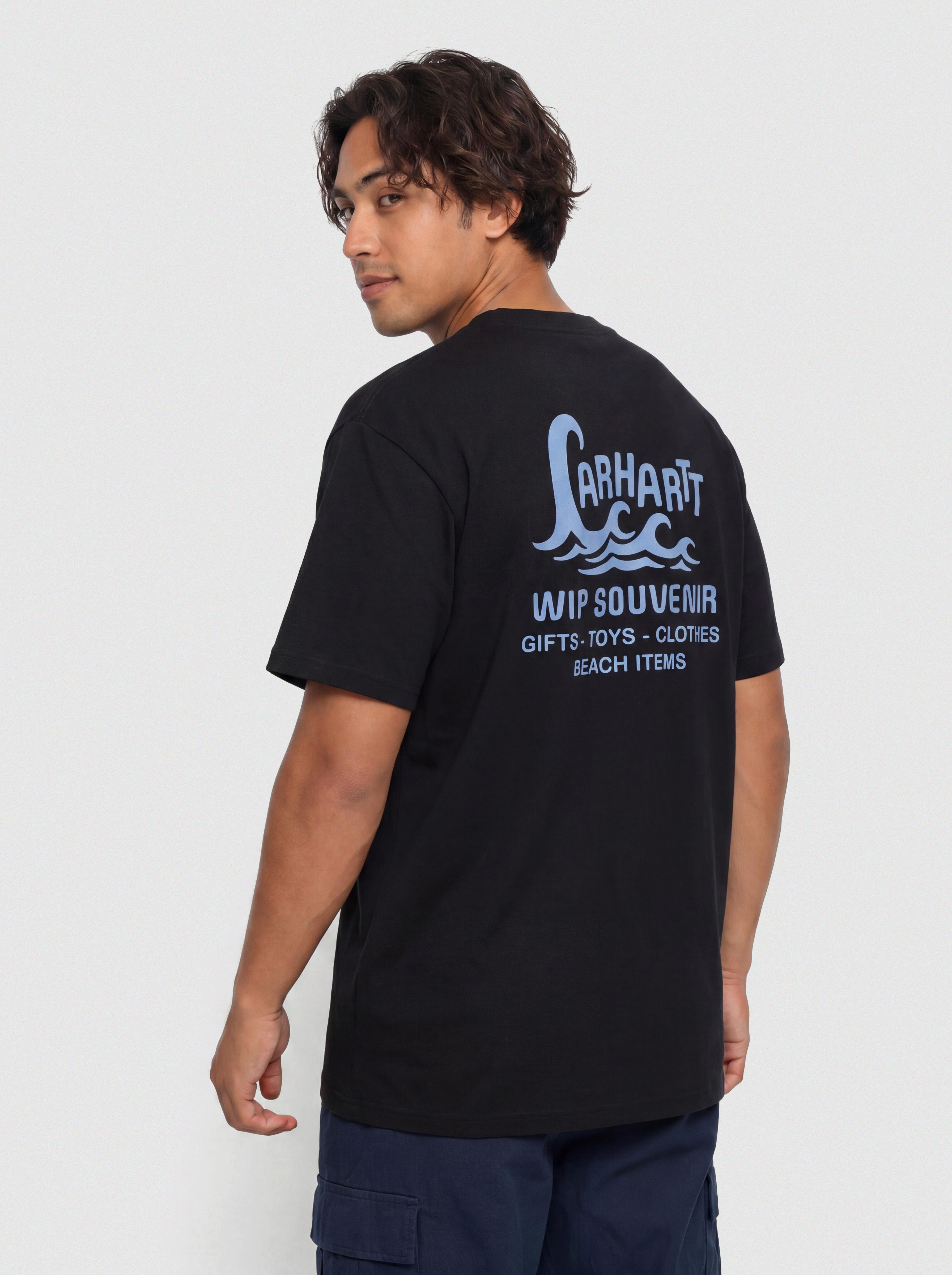Carhartt WIP Waves T-Shirt (black)