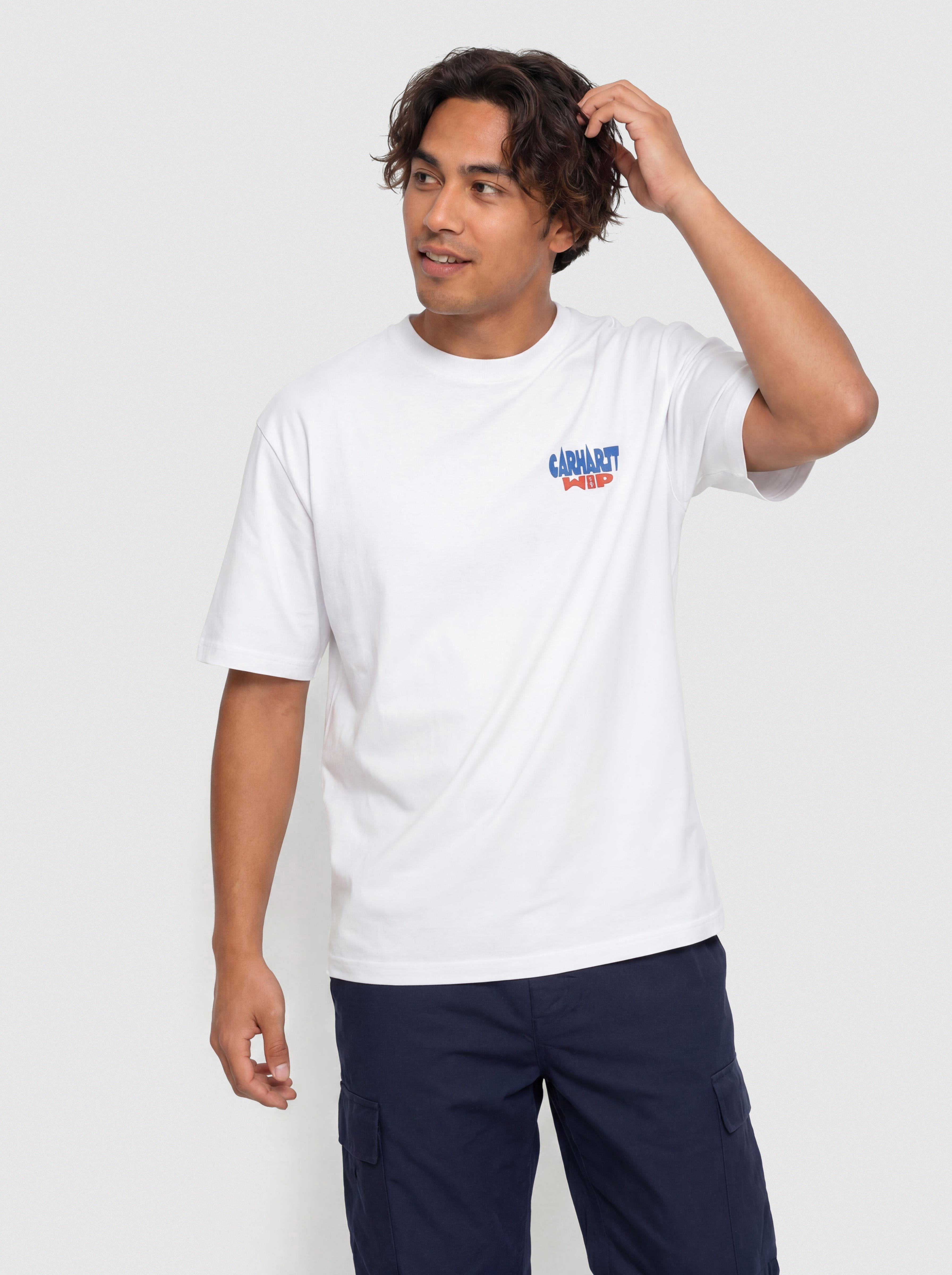 Carhartt WIP Luggage Label T-Shirt (white)