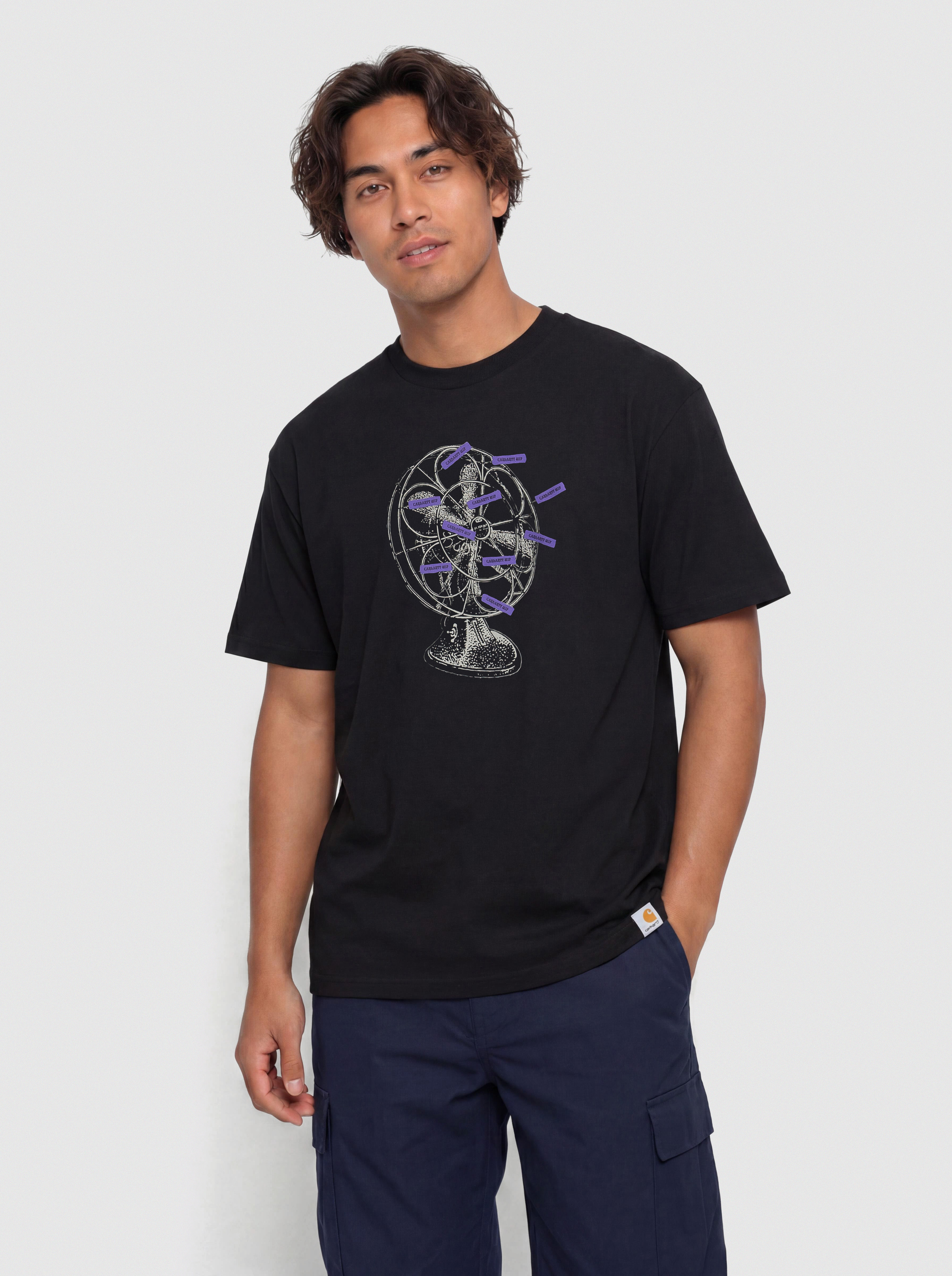 Carhartt WIP T-Shirt Fan (black)