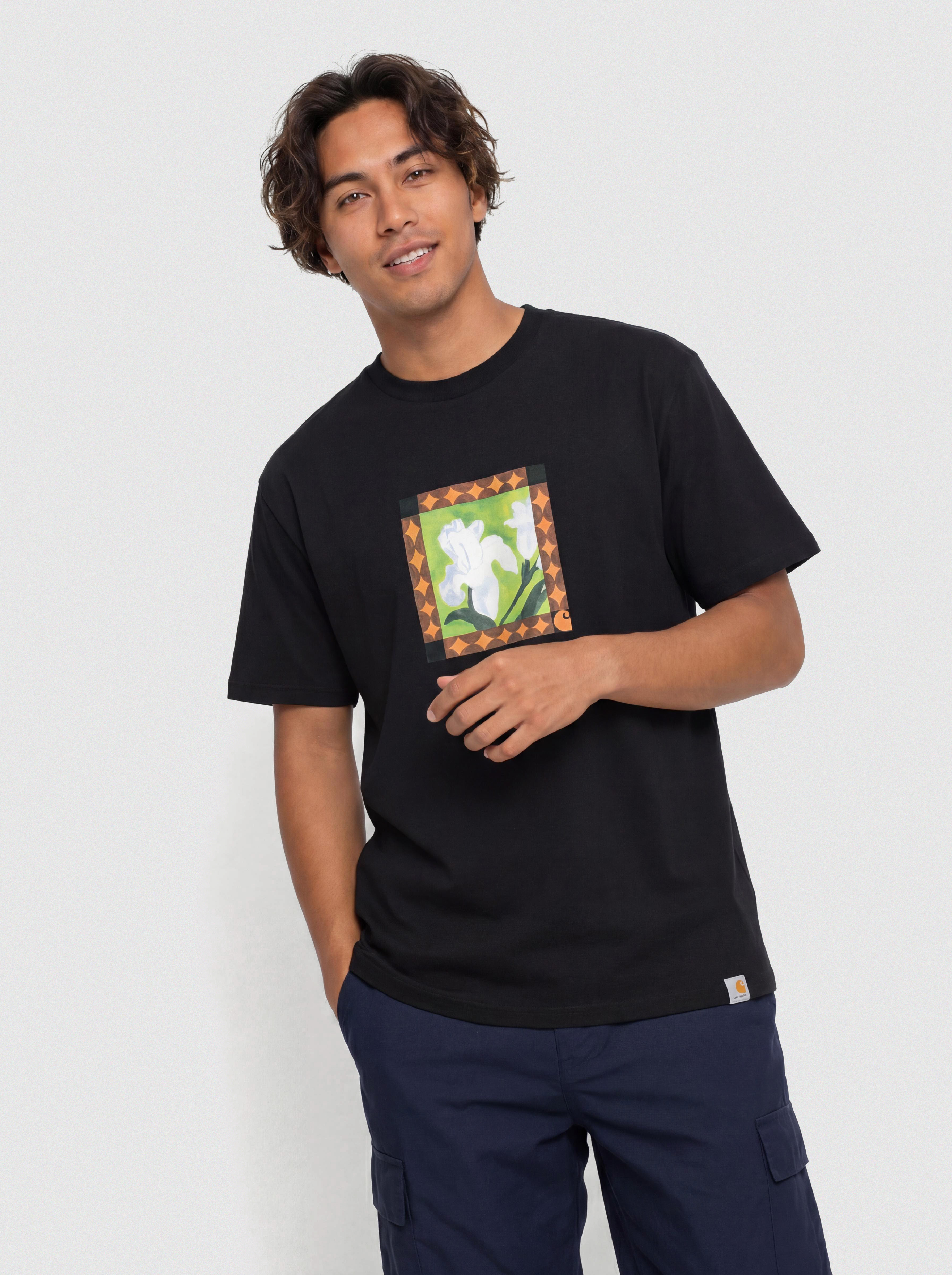Carhartt WIP T-Shirt Julia Klenovsky (black)