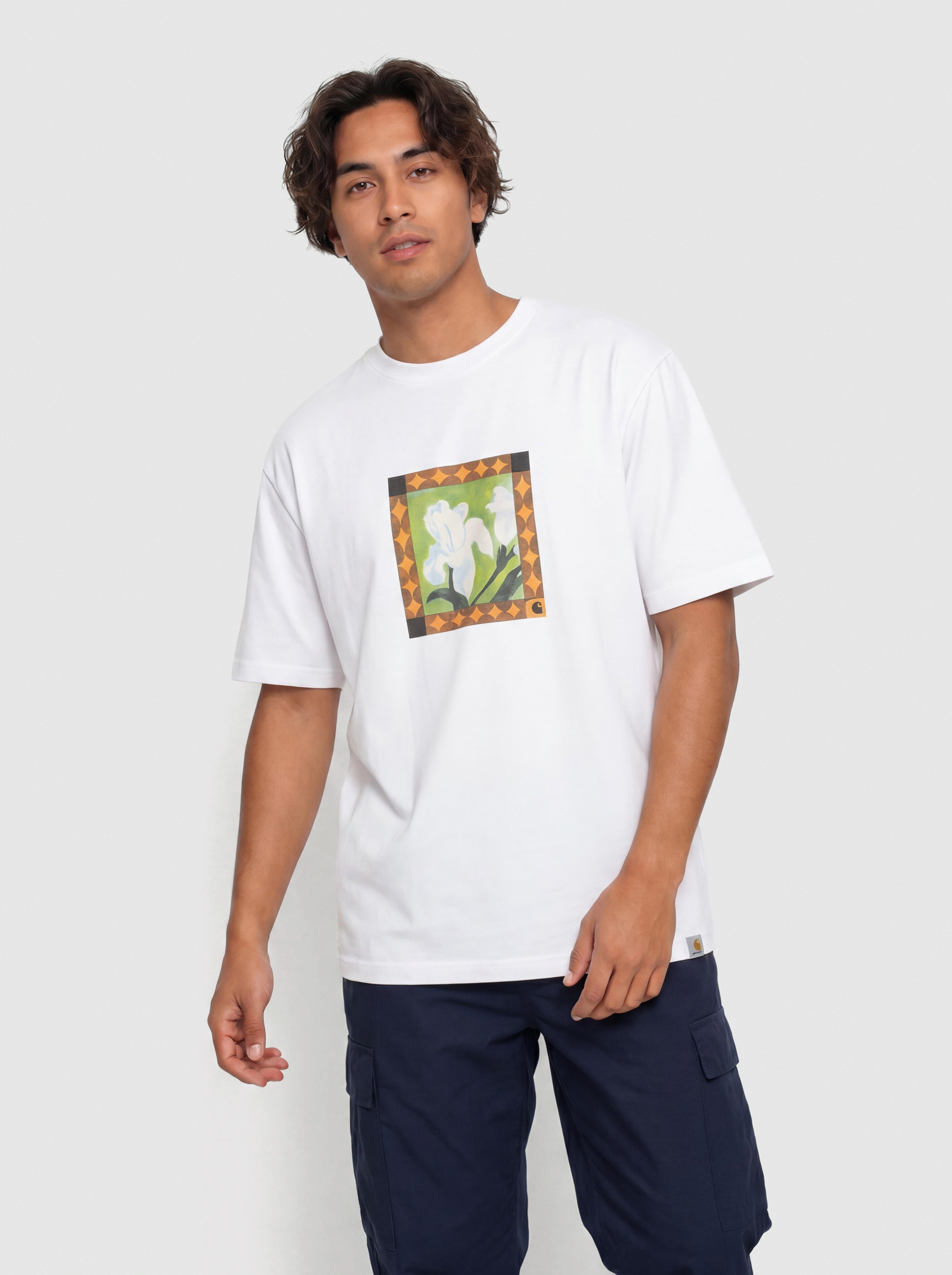 Carhartt WIP T-Shirt Julia Klenovsky (white)