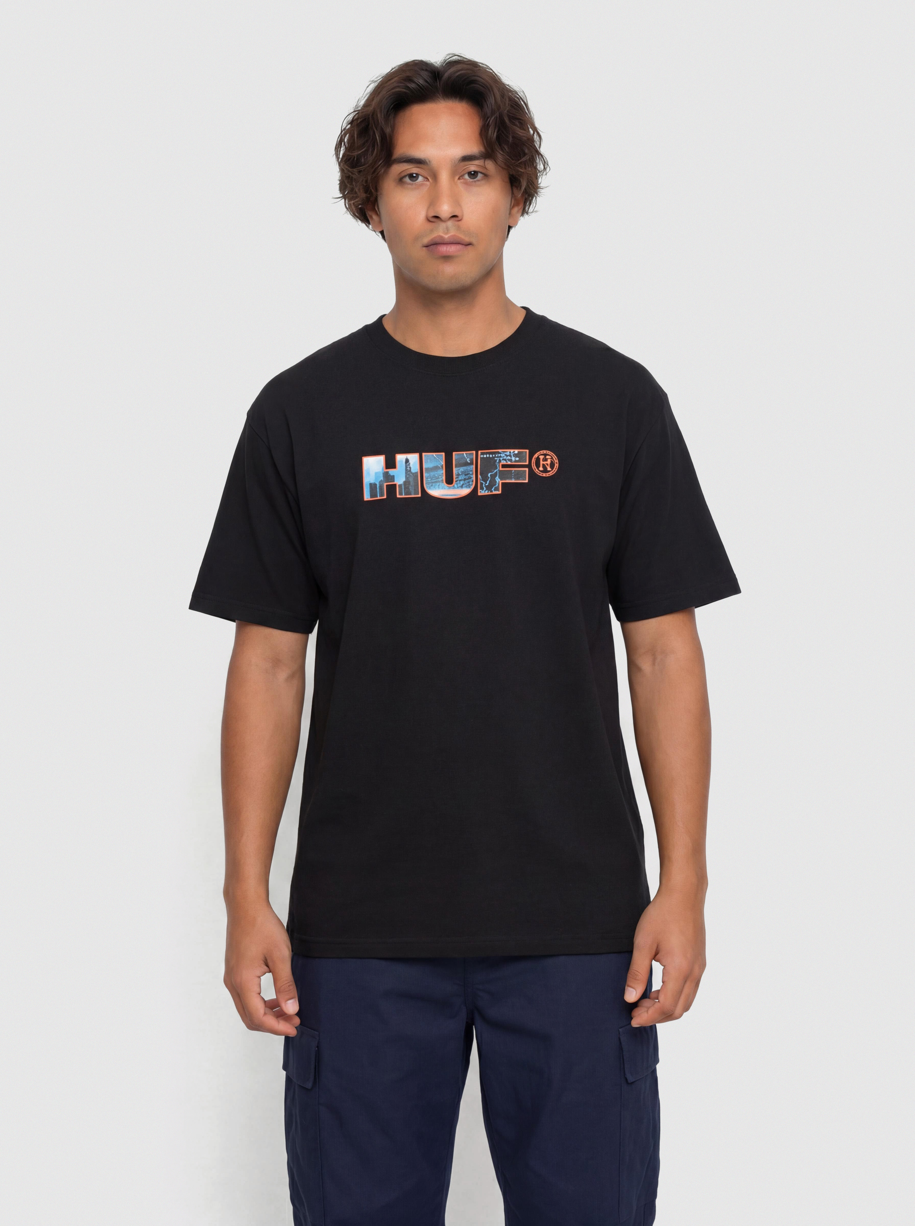 HUF Flight Path T-Shirt (black)