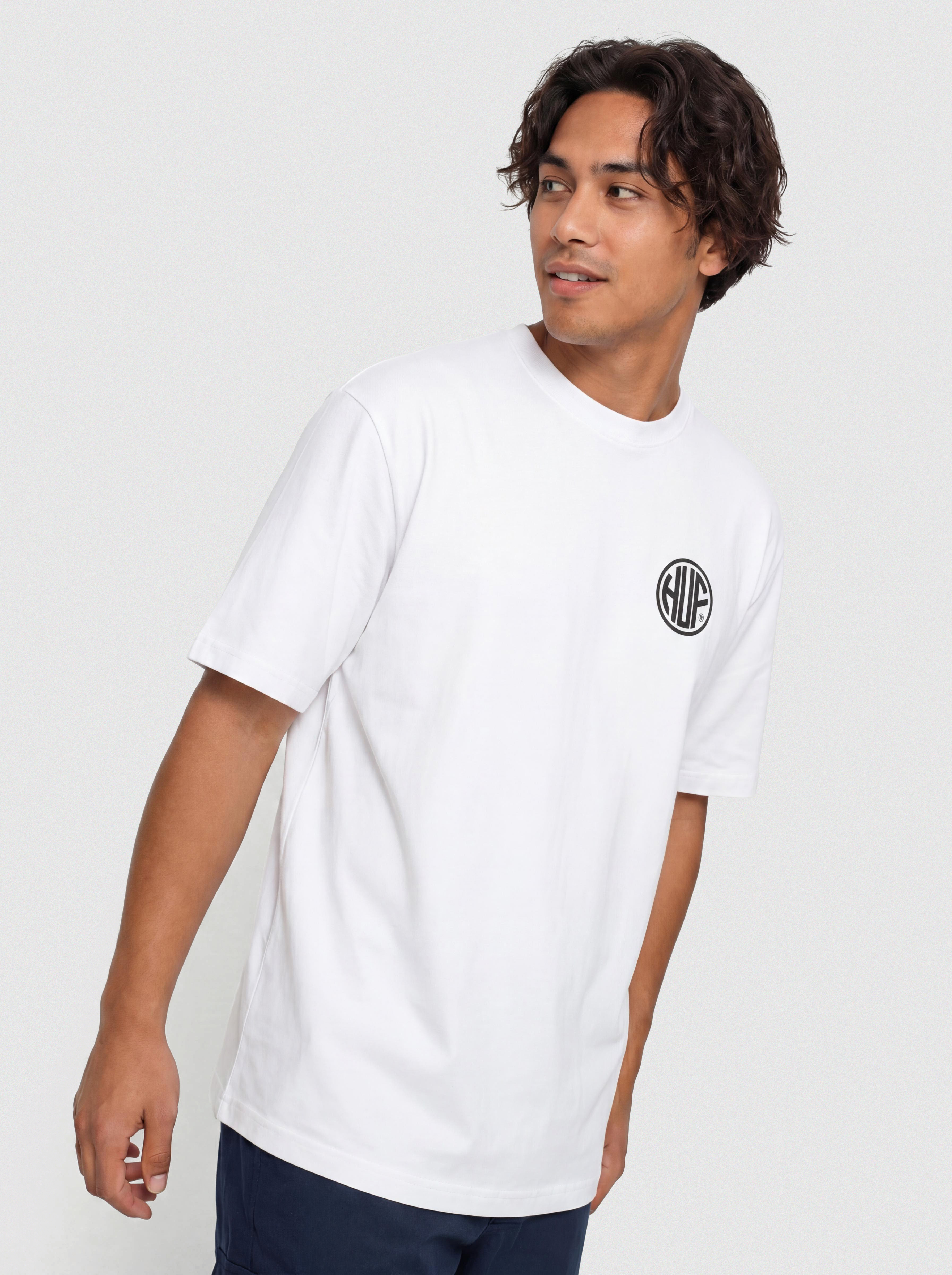 HUF Regional T-Shirt (white/black)