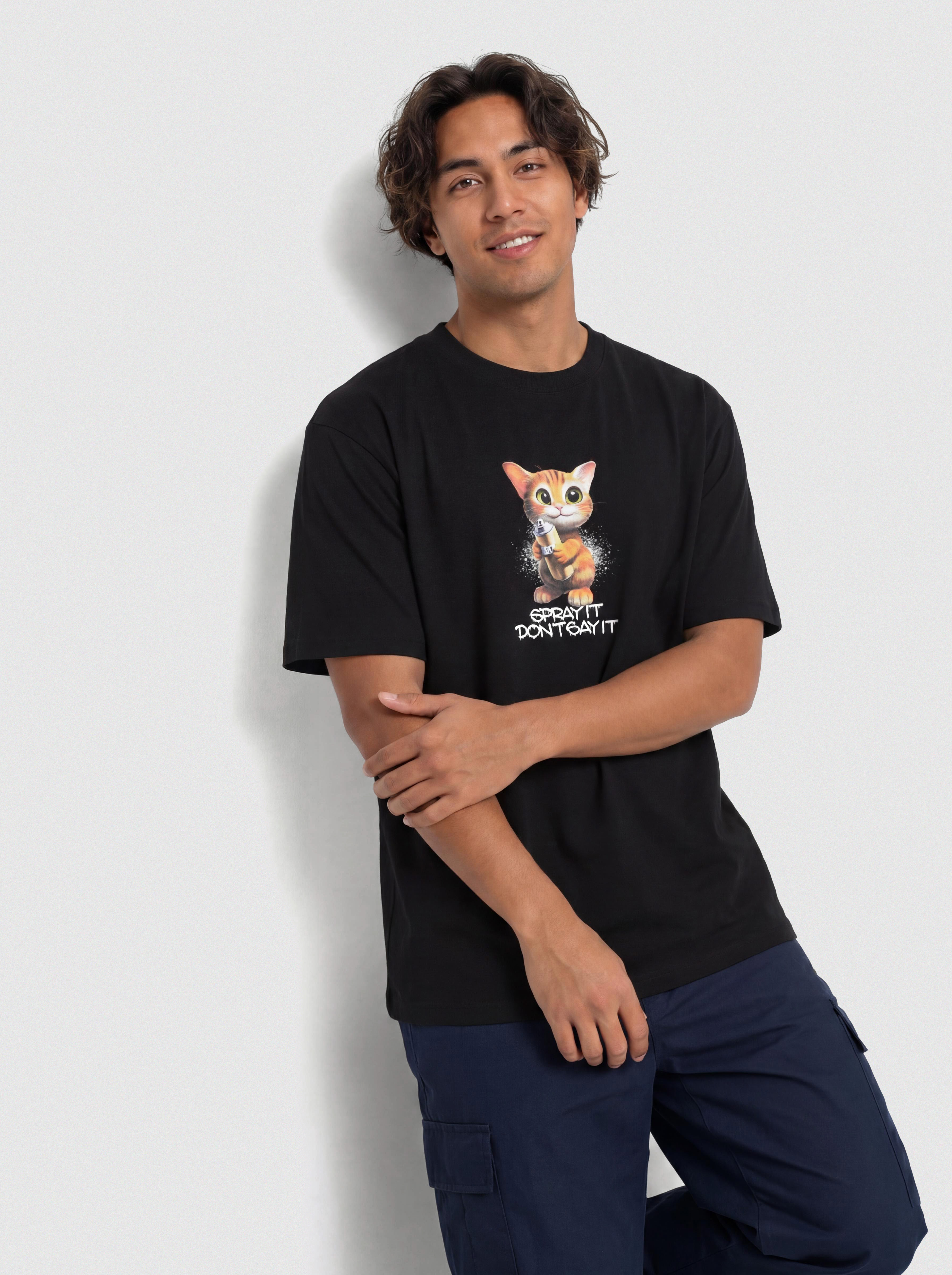 HUF Spray It T-Shirt (black)