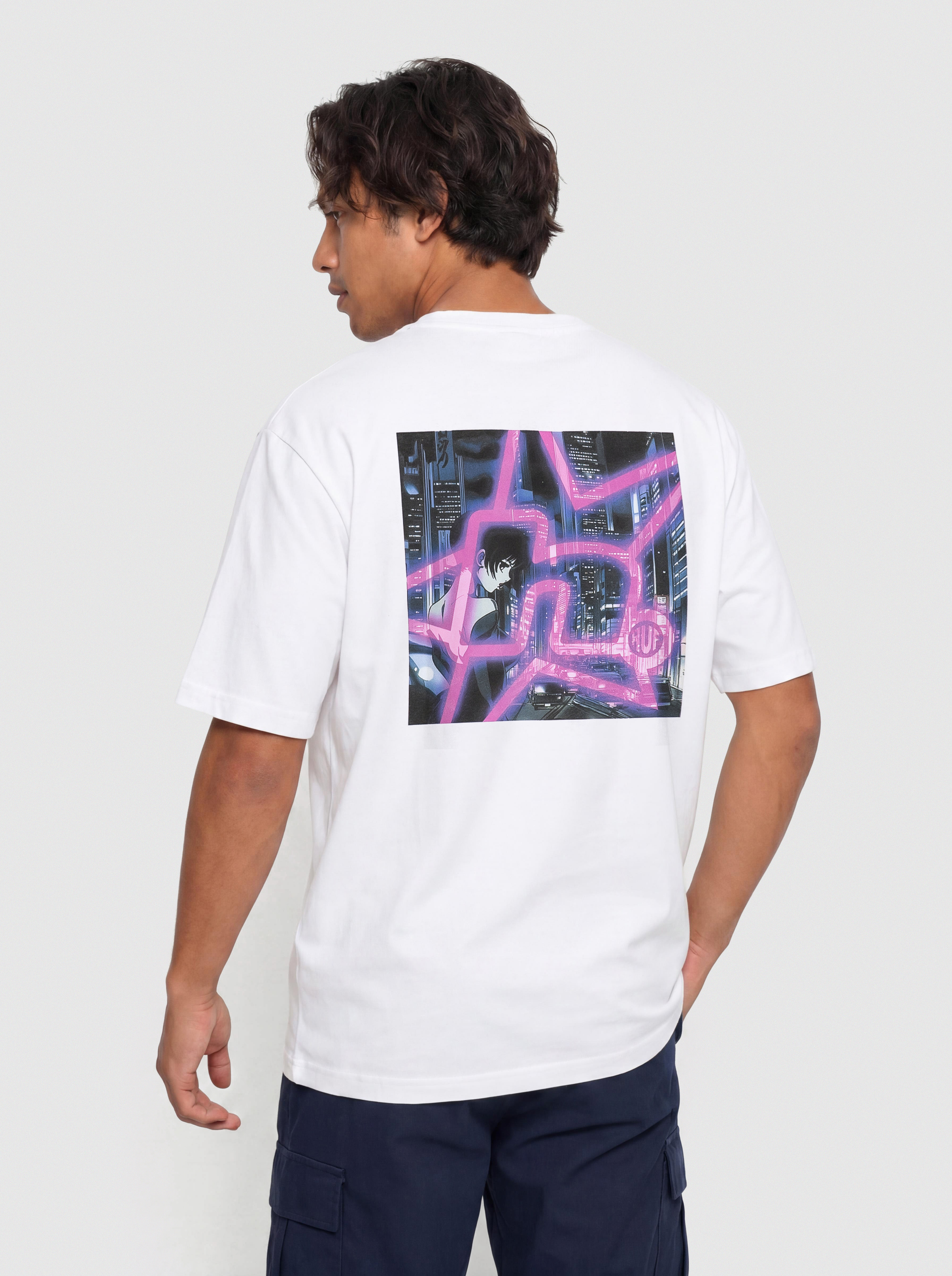HUF Cyberpunk T-Shirt (white)