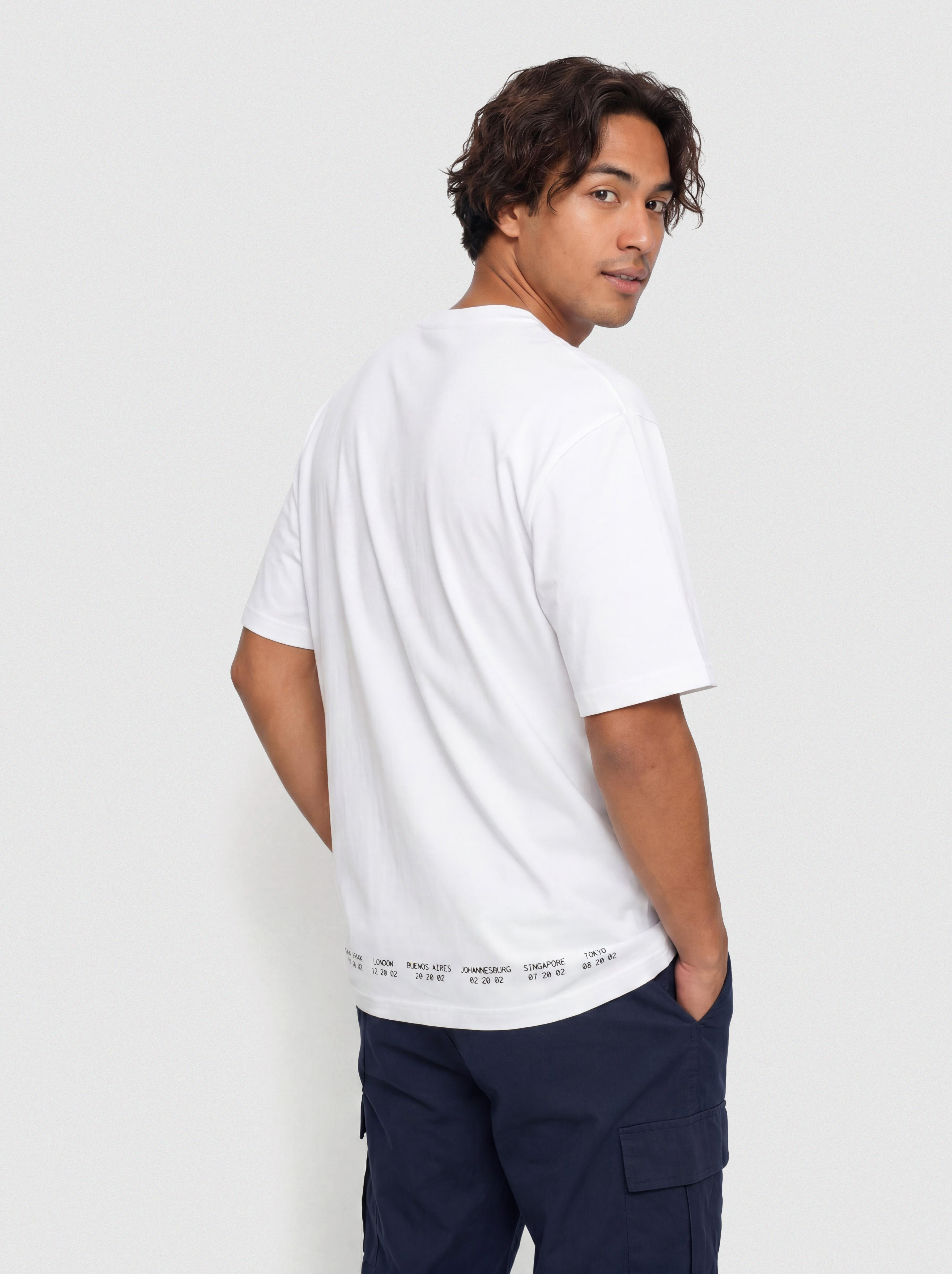 HUF Flight Path T-Shirt (white)