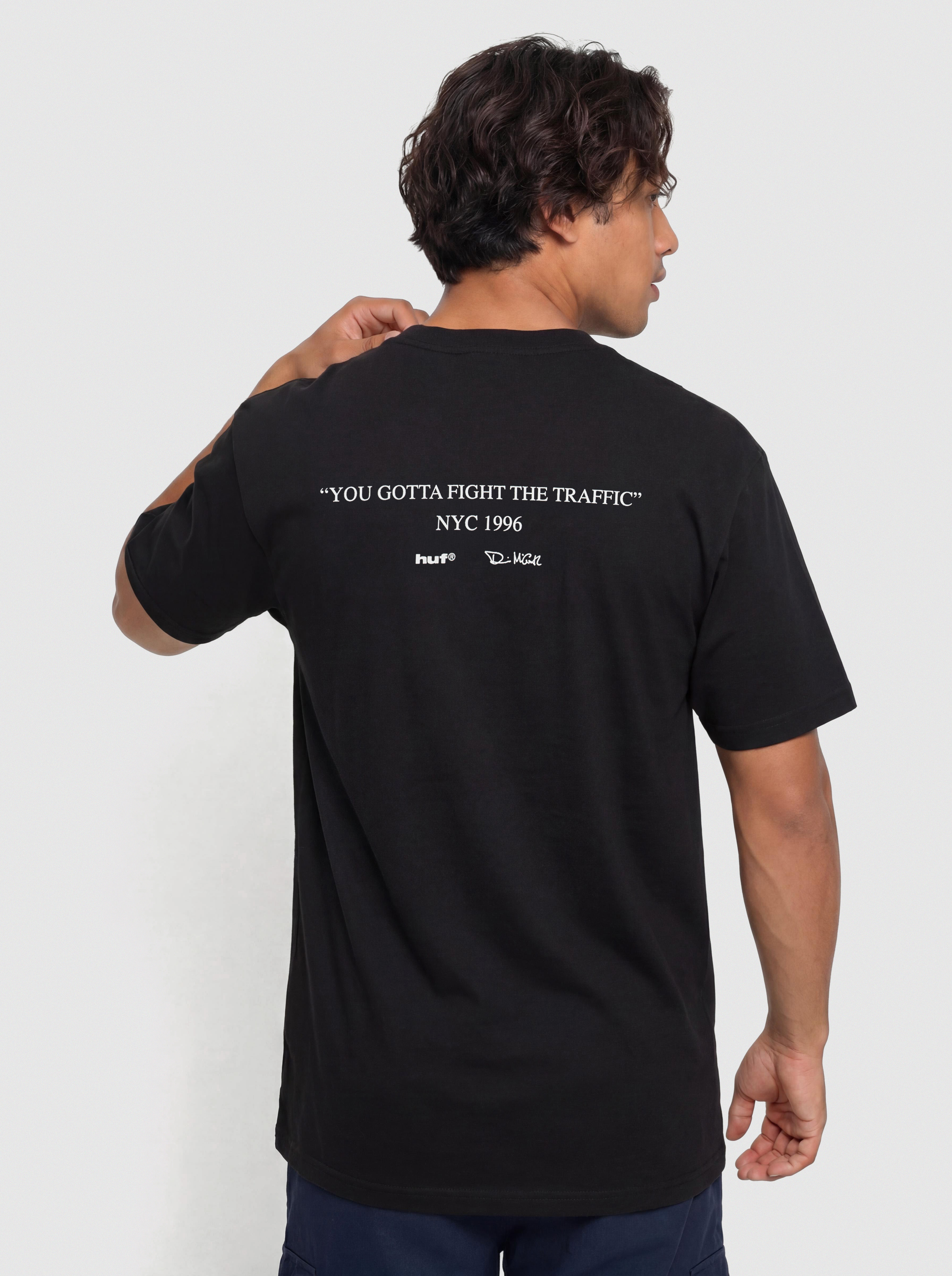 HUF Fight The Traffic T-Shirt (black)