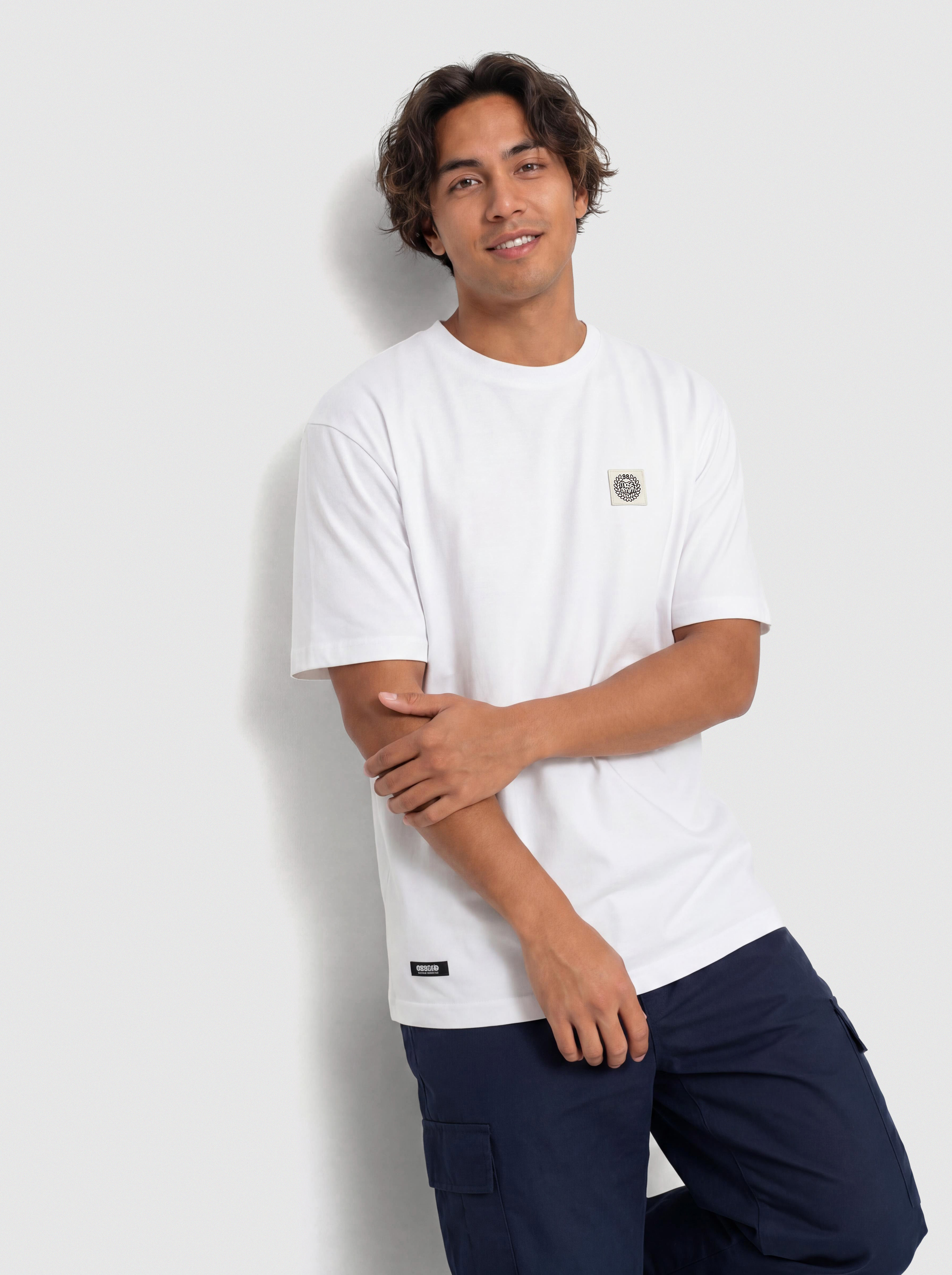 MassDnm Patch T-Shirt (white)