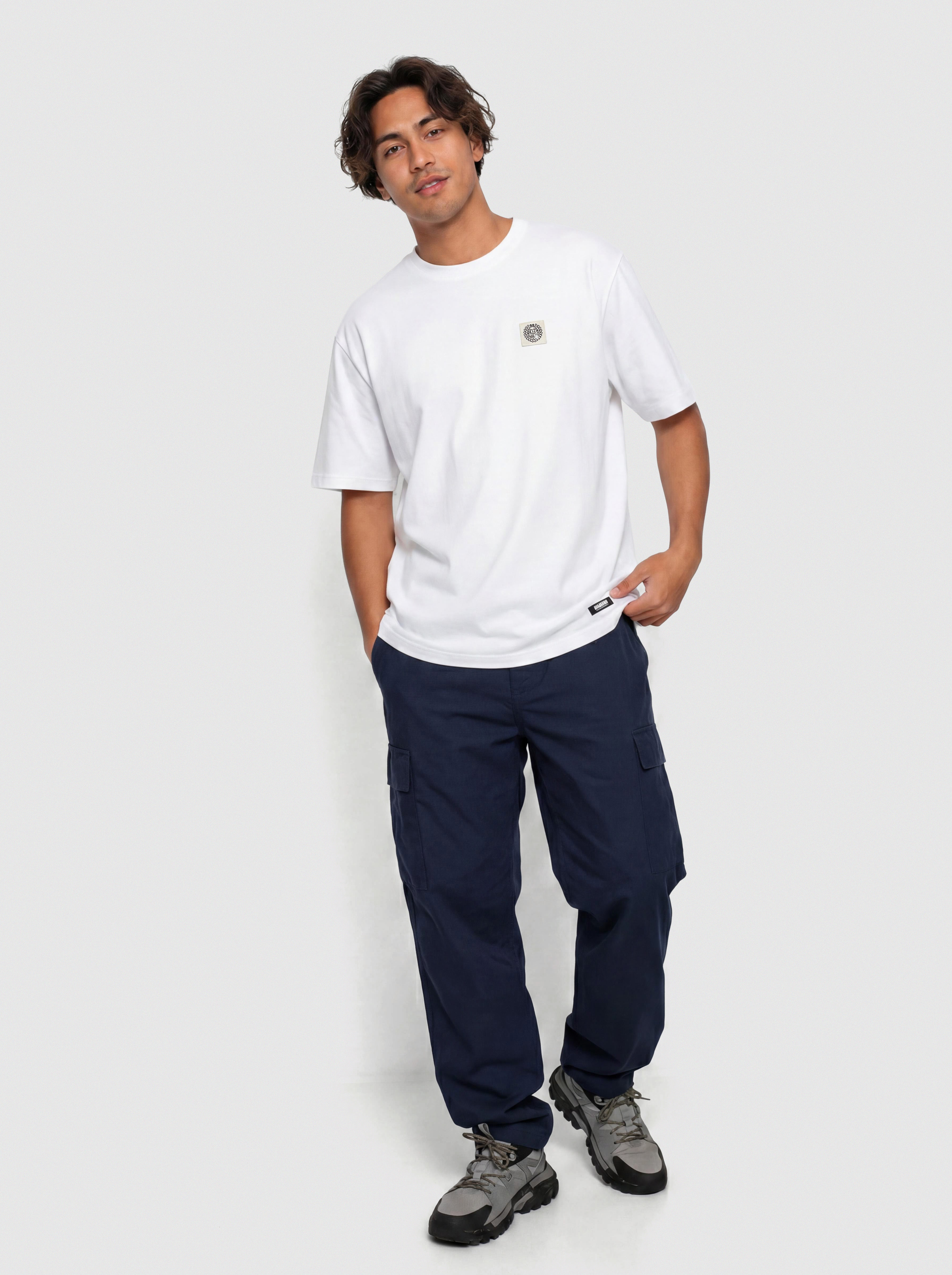 MassDnm Patch T-Shirt (white)
