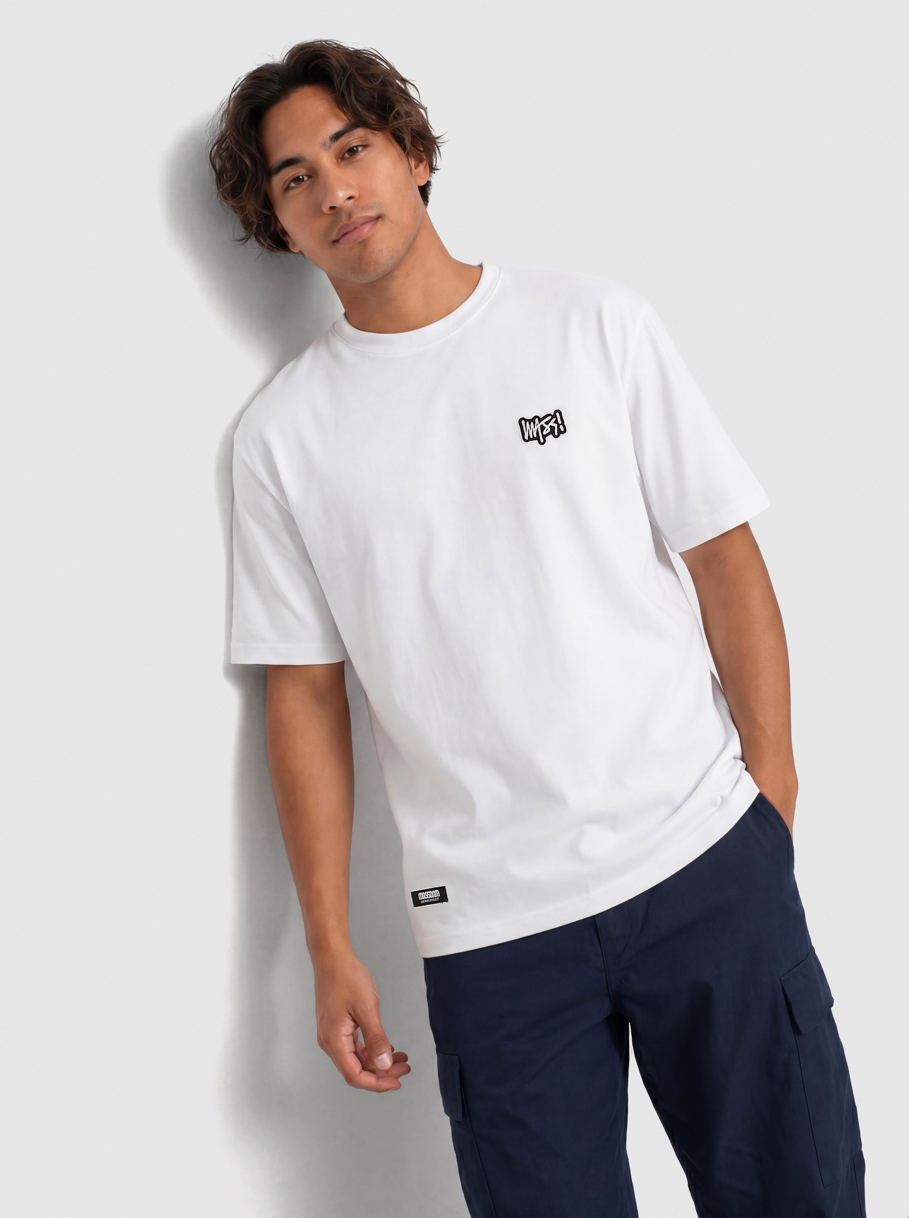 MassDnm Signature Patch T-Shirt (white)