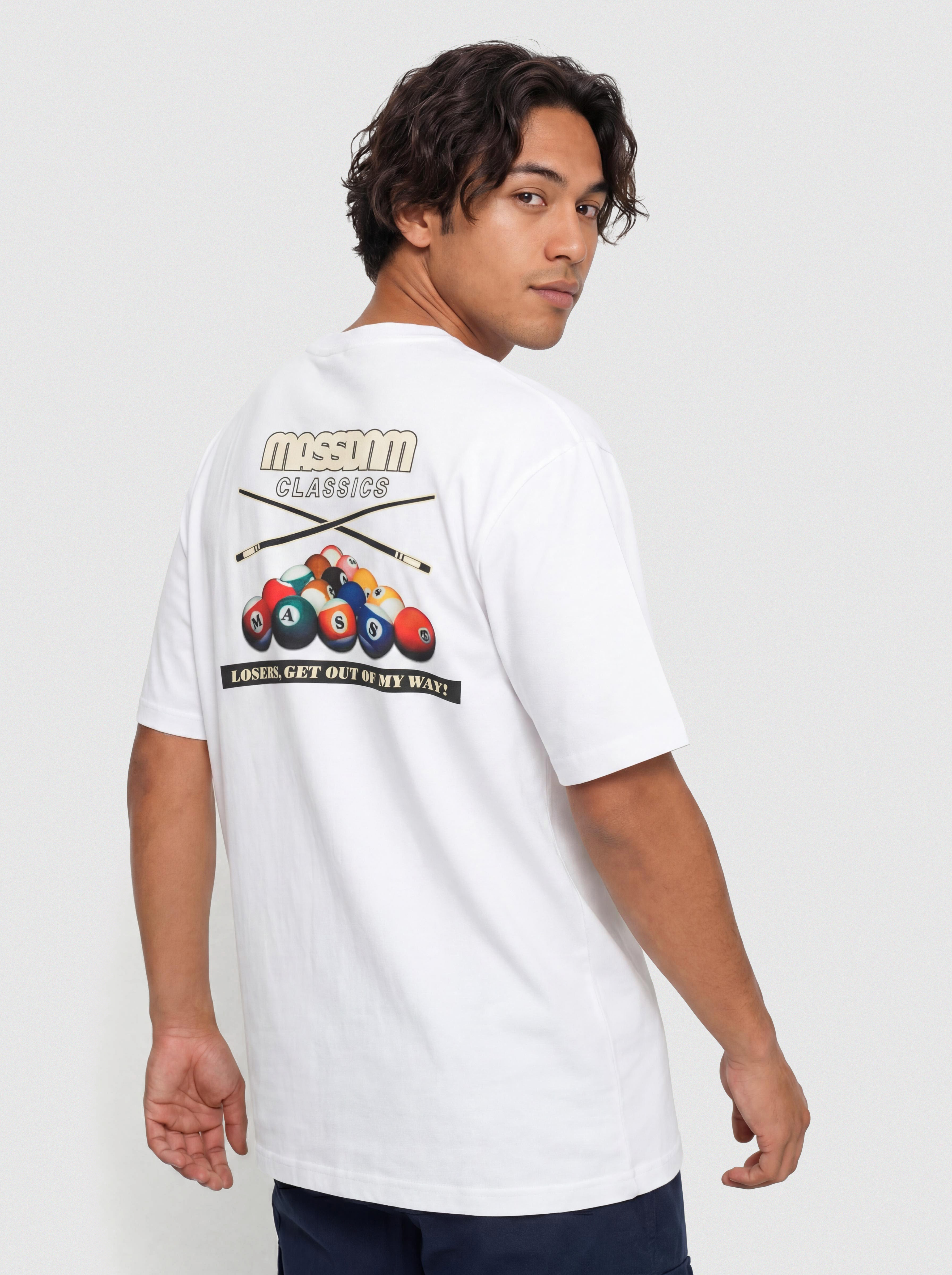 MassDnm 98 Ball T-shirt (white)