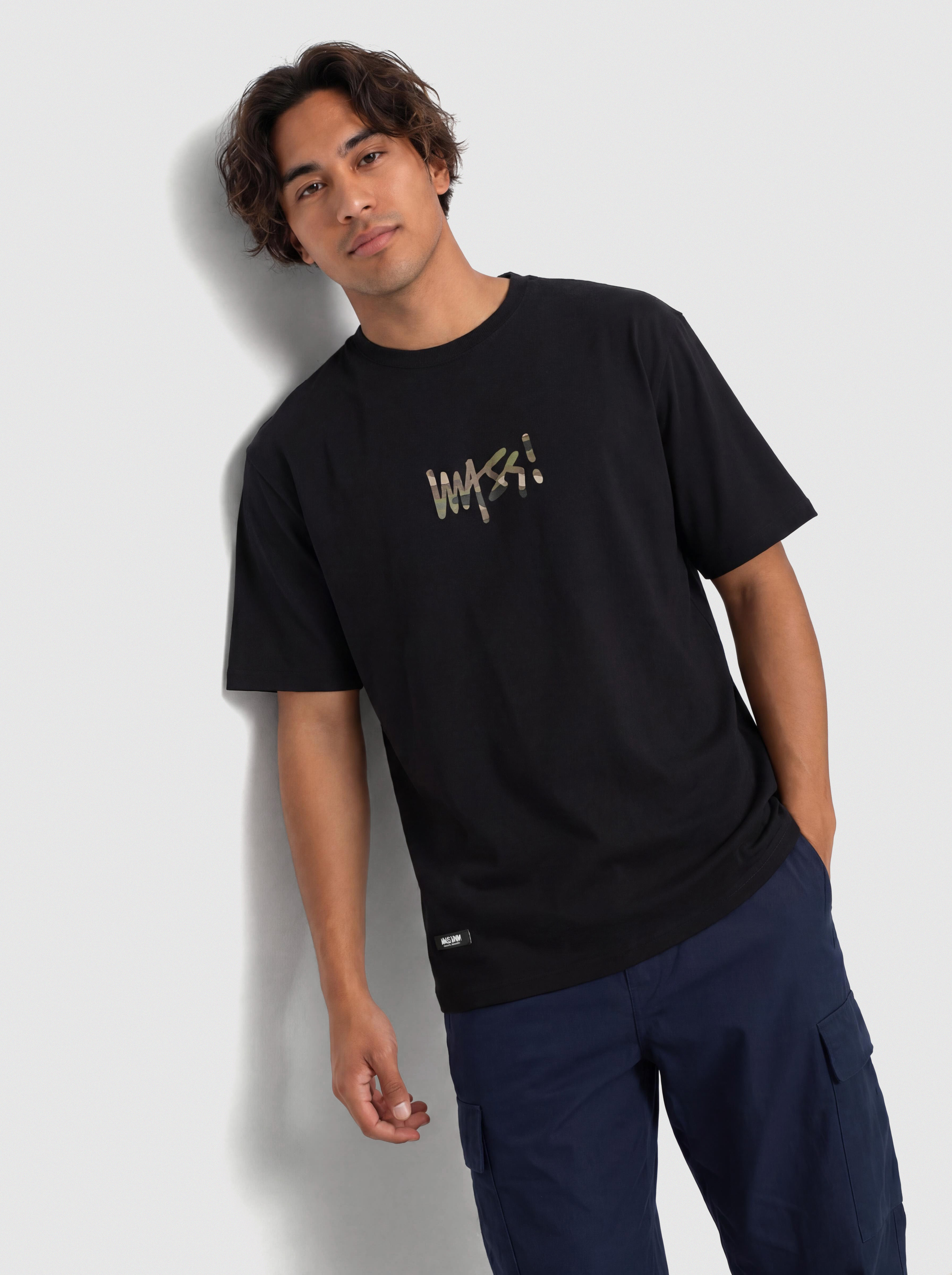 MassDnm Camo Sign T-Shirt
