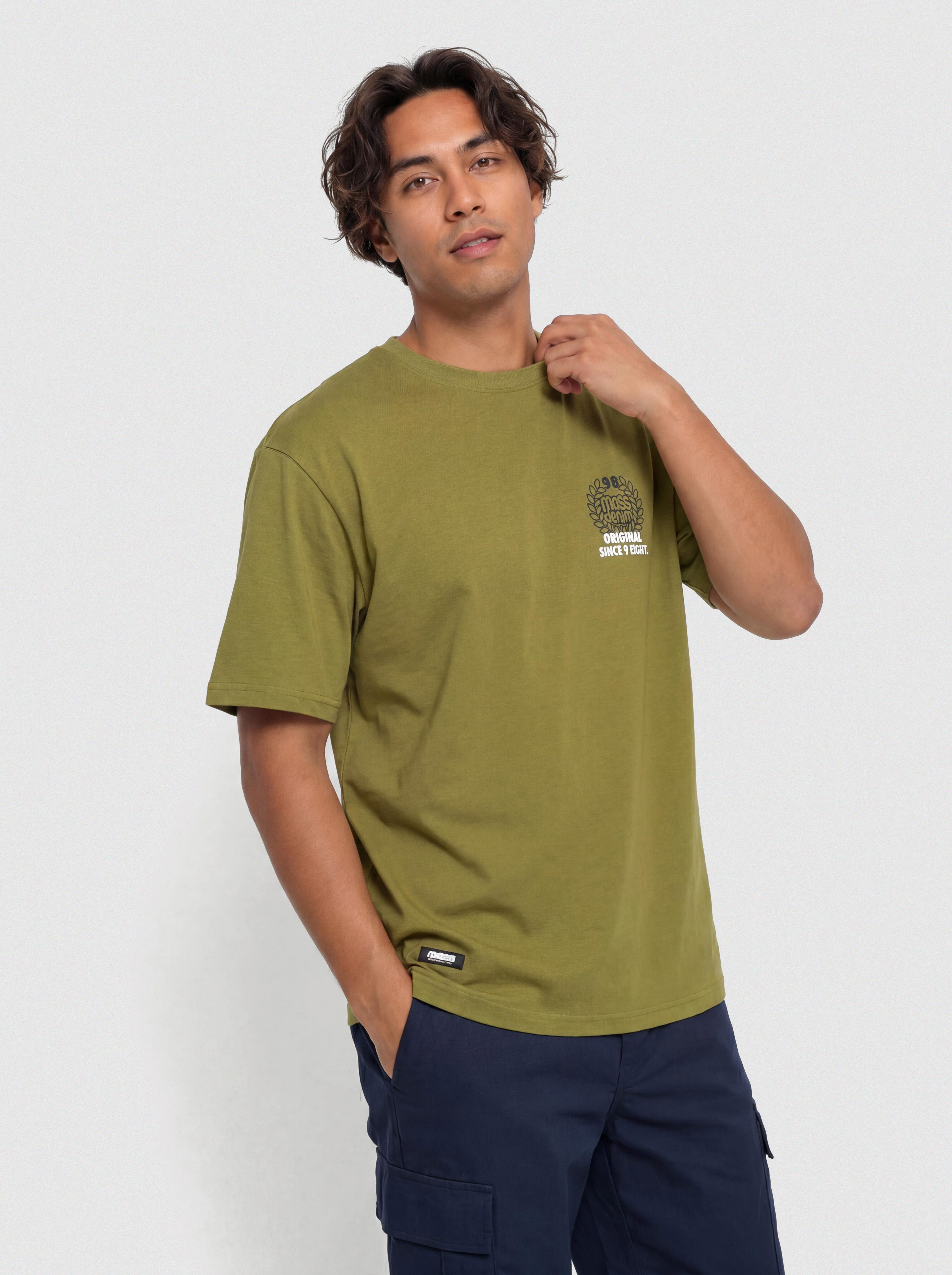 MassDnm T-Shirt Motto (olive)