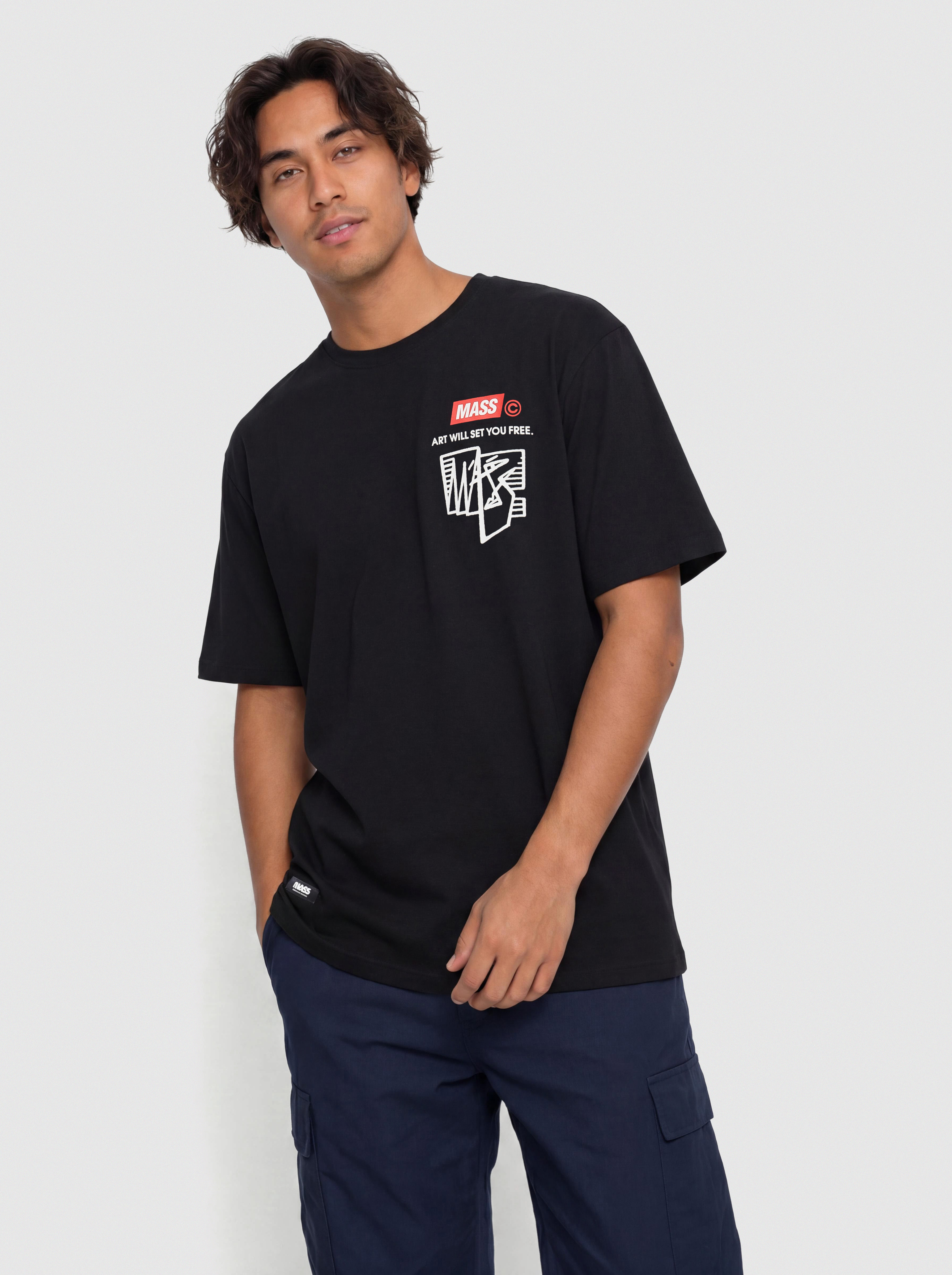 MassDnm Pablo T-Shirt (black)