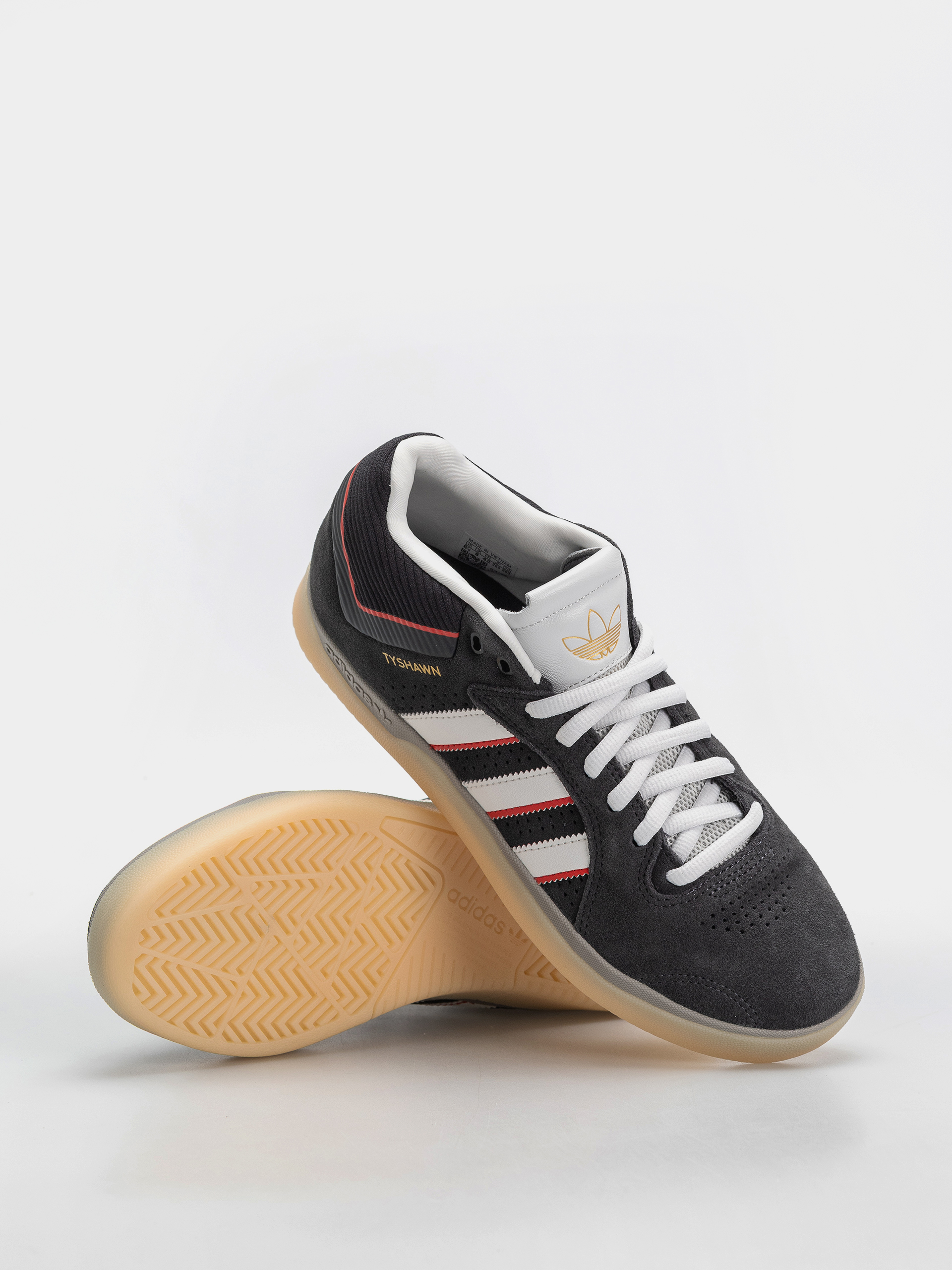 adidas Tyshawn Schuhe (carbon/crywht/betsca)