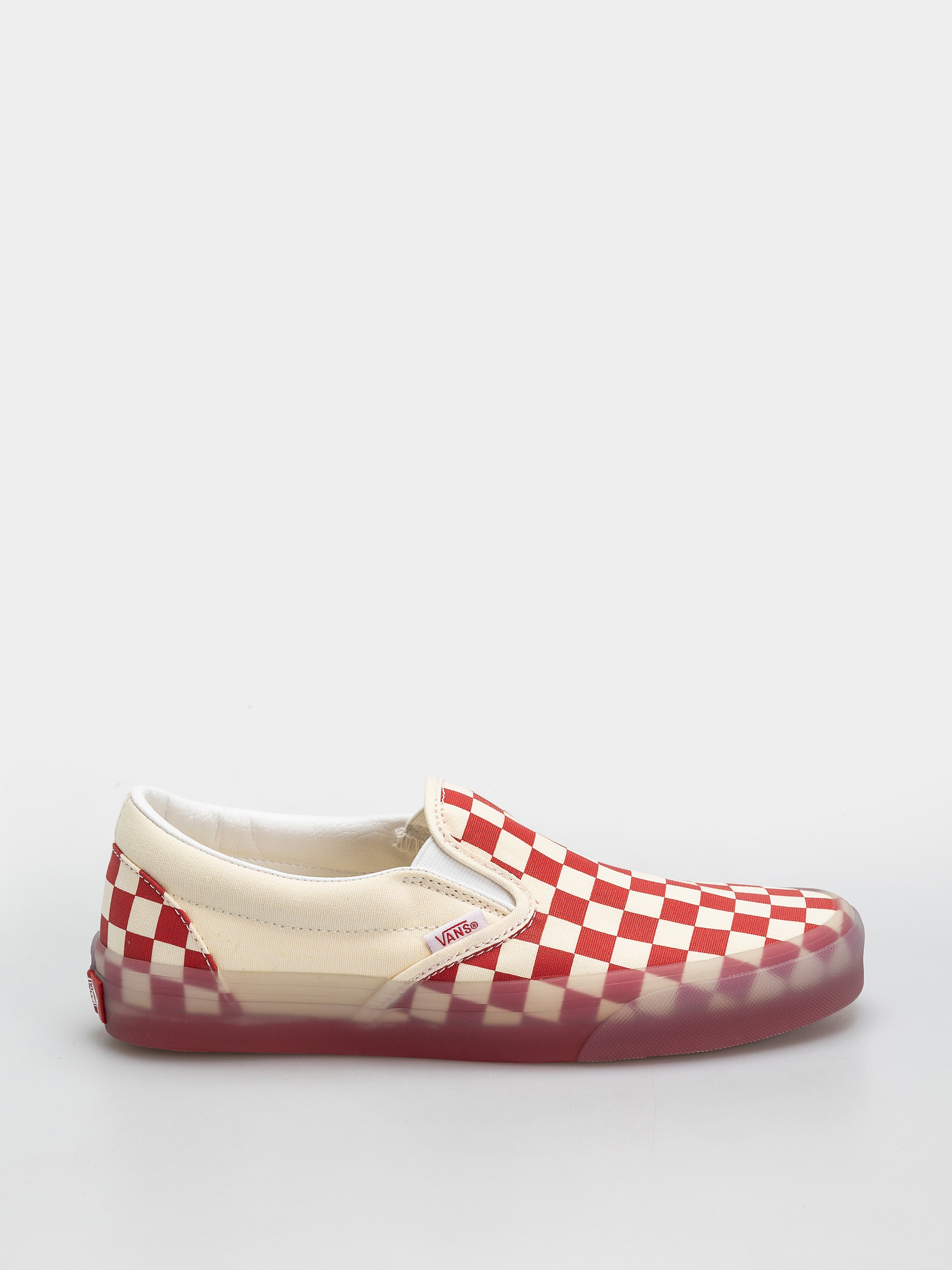 Vans Classic Slip On Shoes (red/marshmallow)