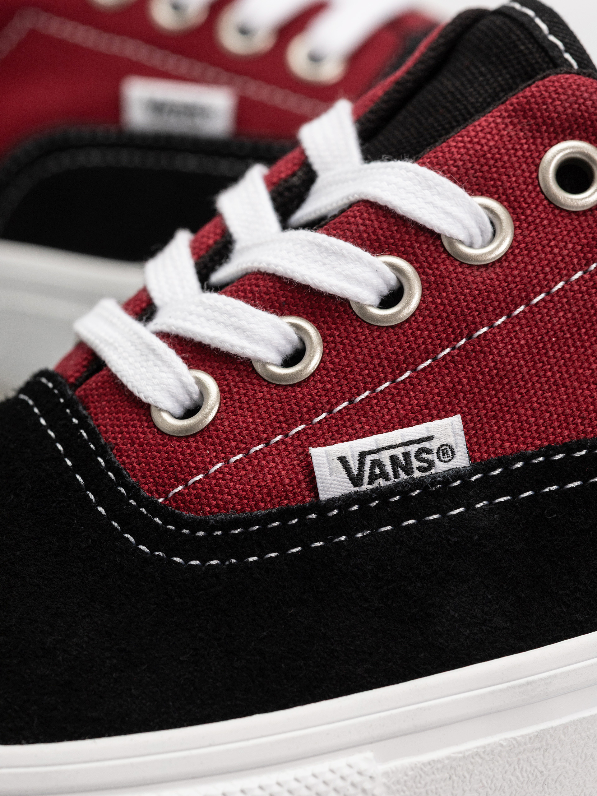 Vans Skate Era Shoes (black/dark red)