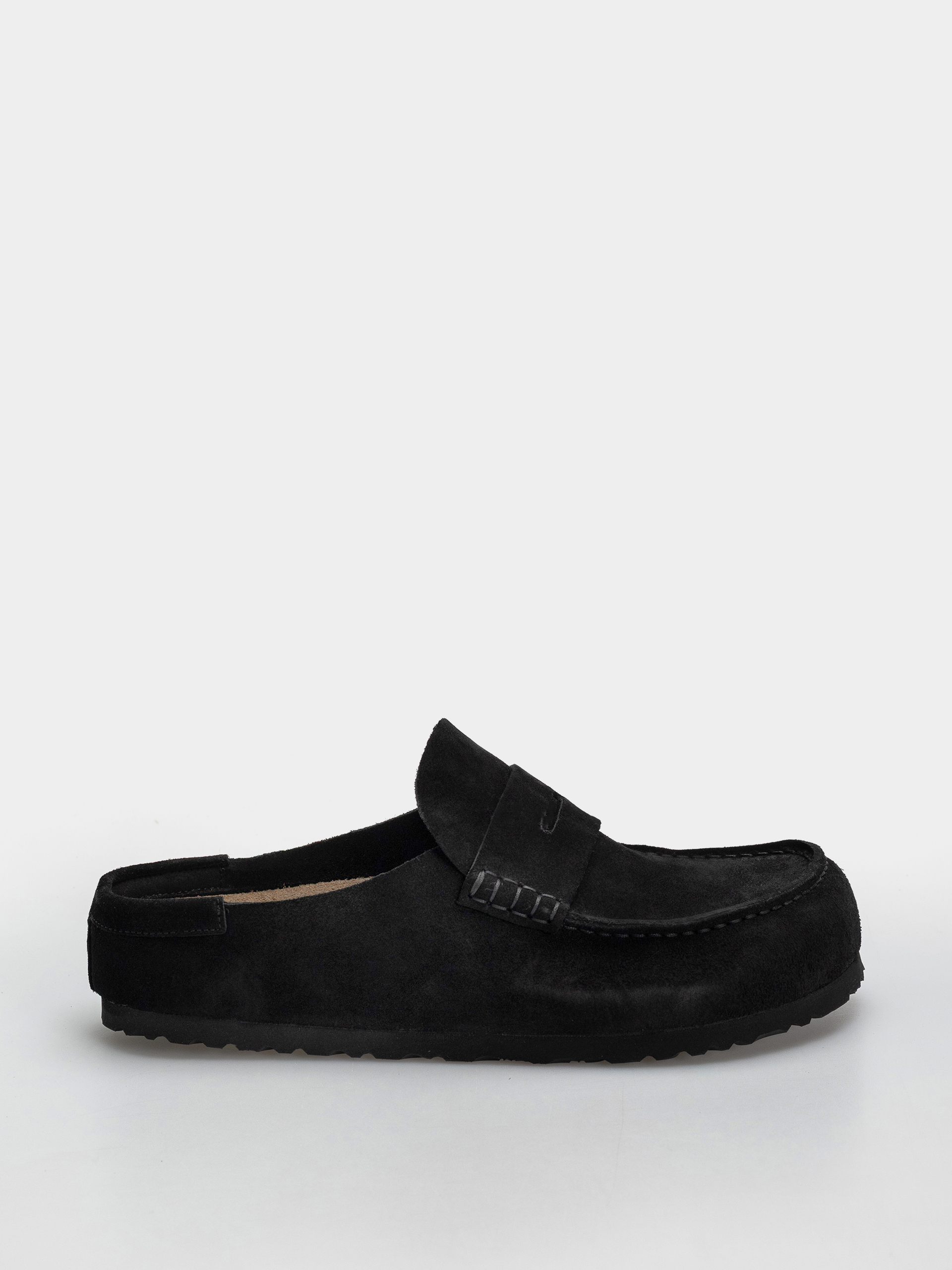 Birkenstock Naples Wrapped Suede Leather Regular Flip-flops
