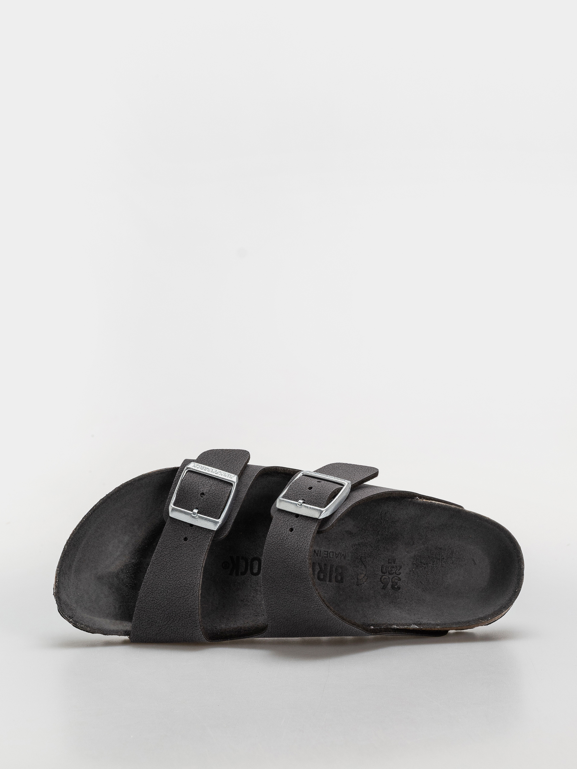 Birkenstock Arizona Birkibuc Narrow Wmn Flip-flops (velvet gray)