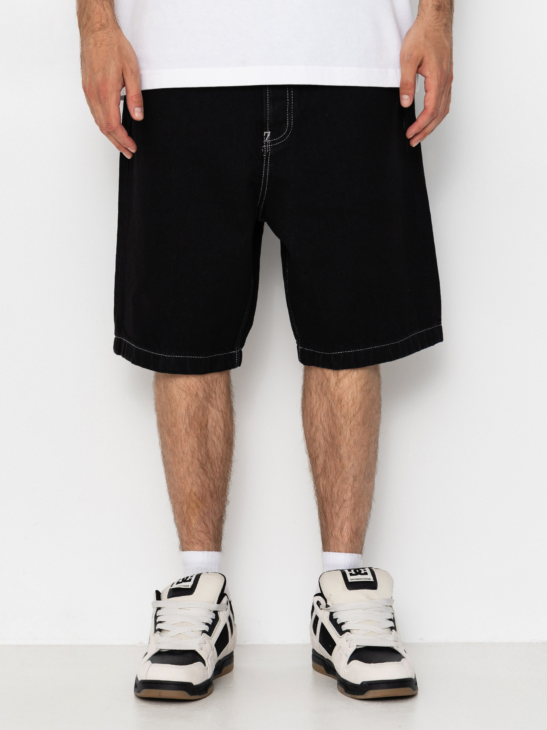 DC Baggy Denim Shorts (black tint)