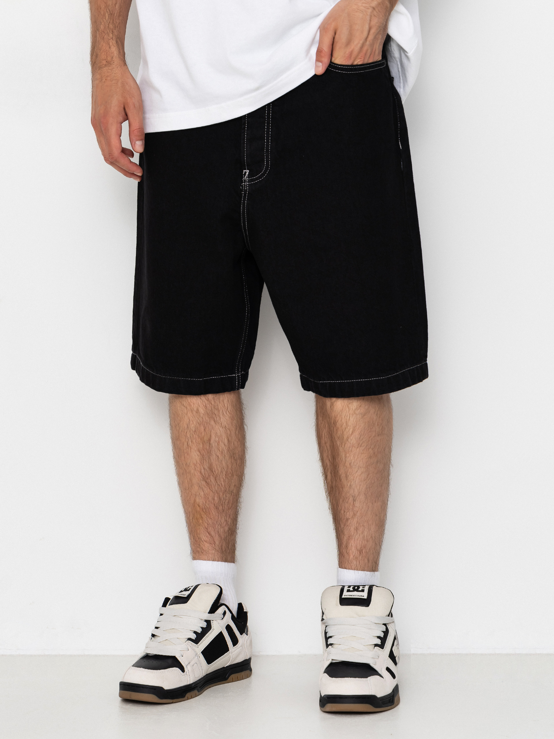 DC Baggy Denim Shorts (black tint)
