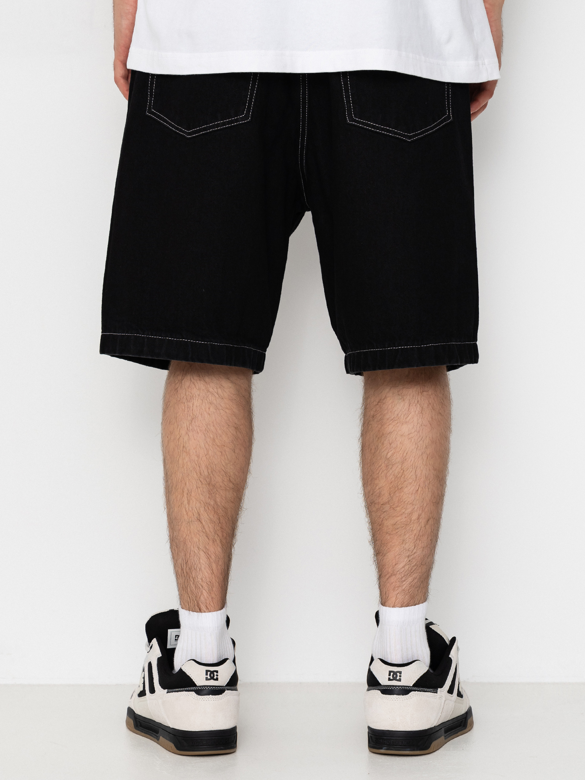 DC Baggy Denim Shorts (black tint)