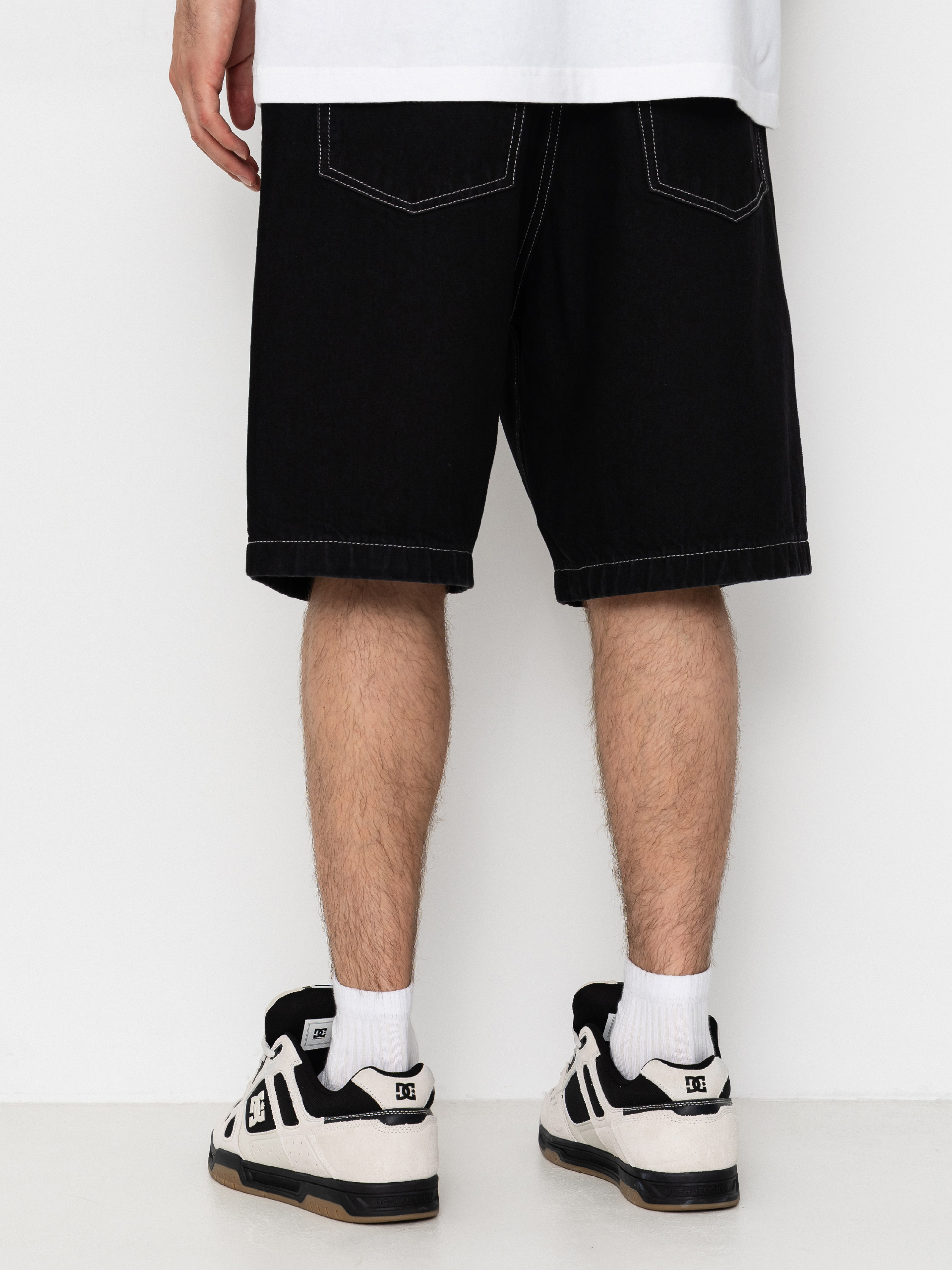 DC Baggy Denim Shorts (black tint)