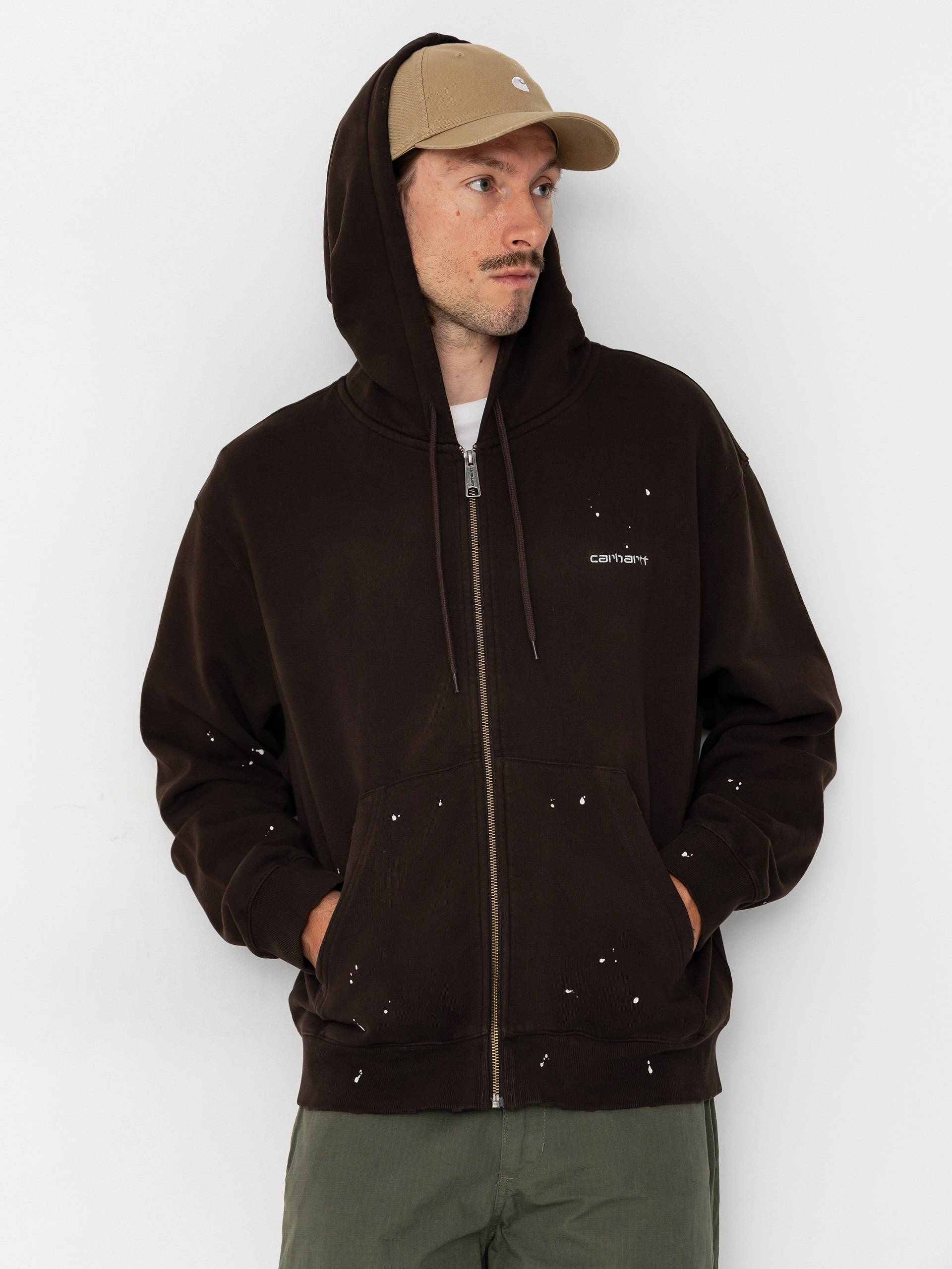 Carhartt WIP Hoodie Painter ZHD (tobacco)