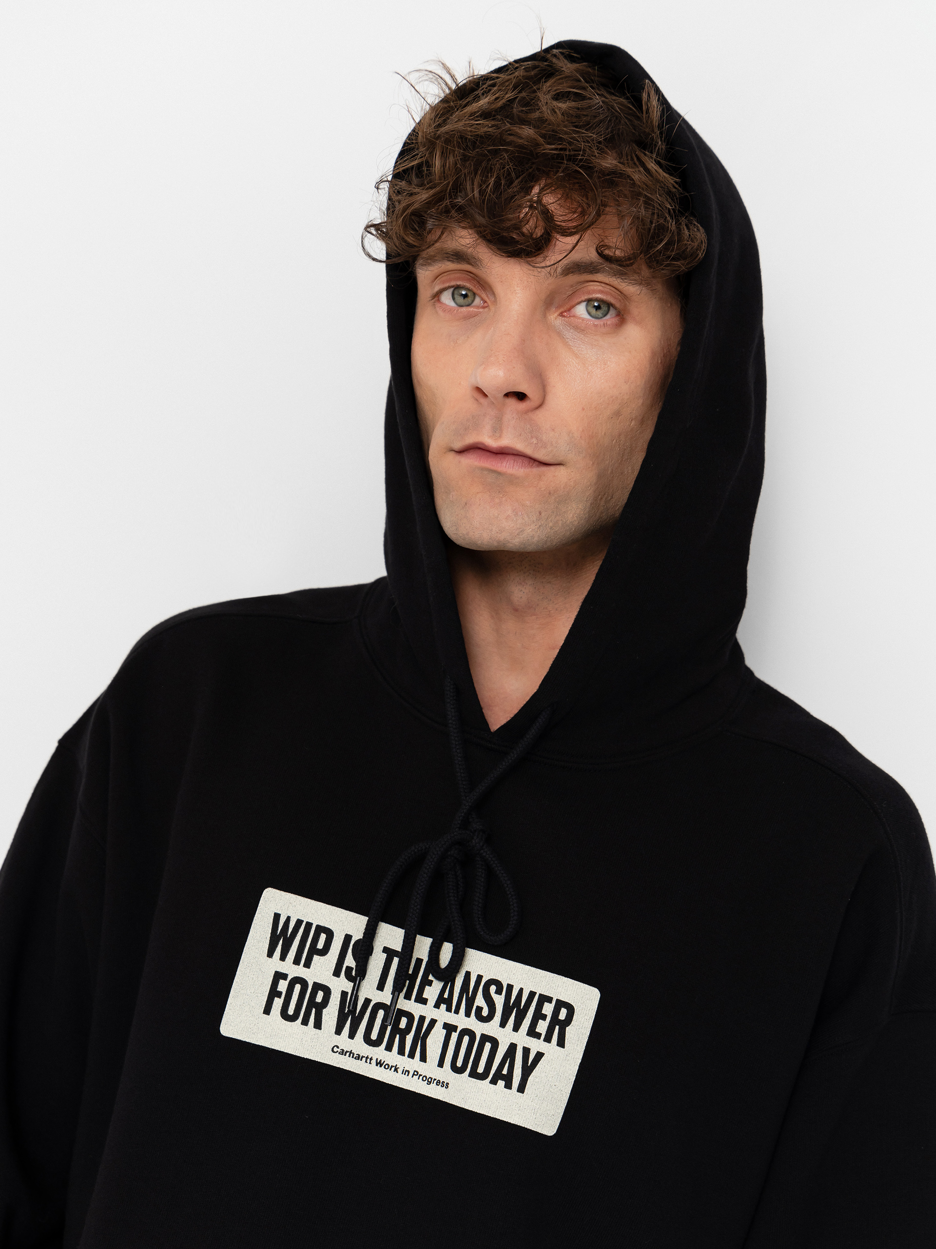 Carhartt WIP Hoodie Bumper Sticker HD (black)