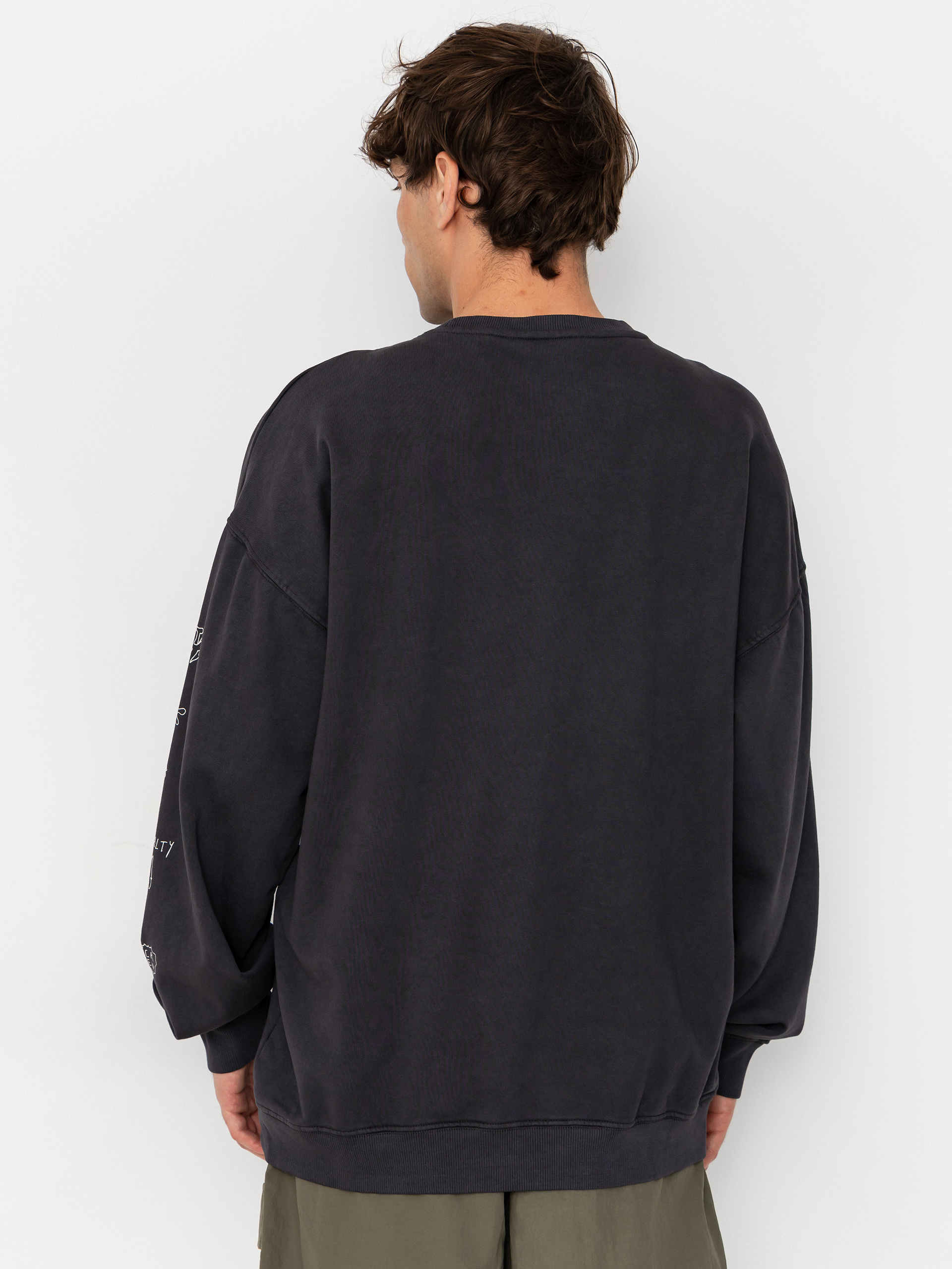 Salty Crew Sweatshirt Reel Lb Crewneck (pirate black)