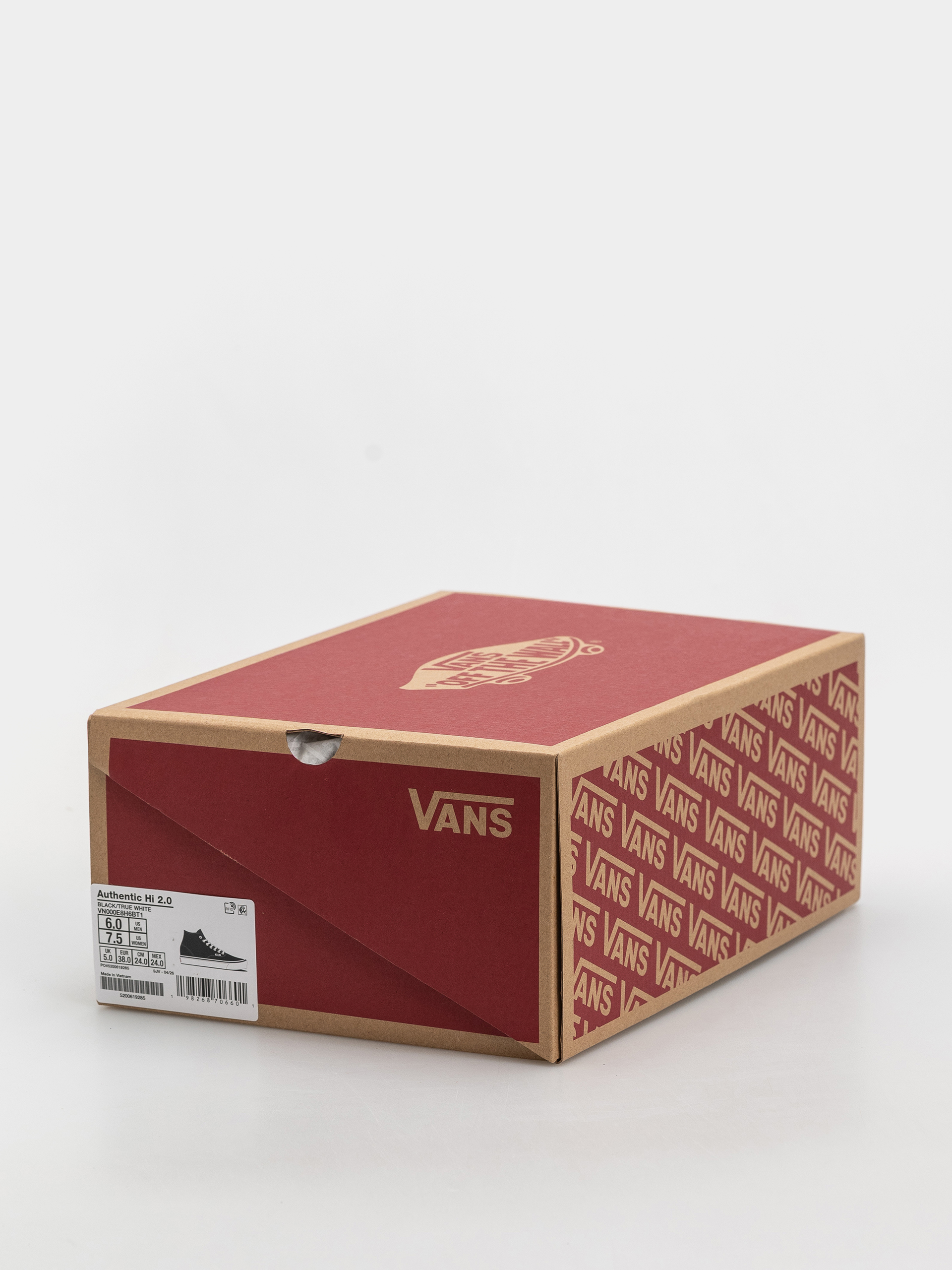 Vans Shoes Authentic Hi 2.0 (black/true white)