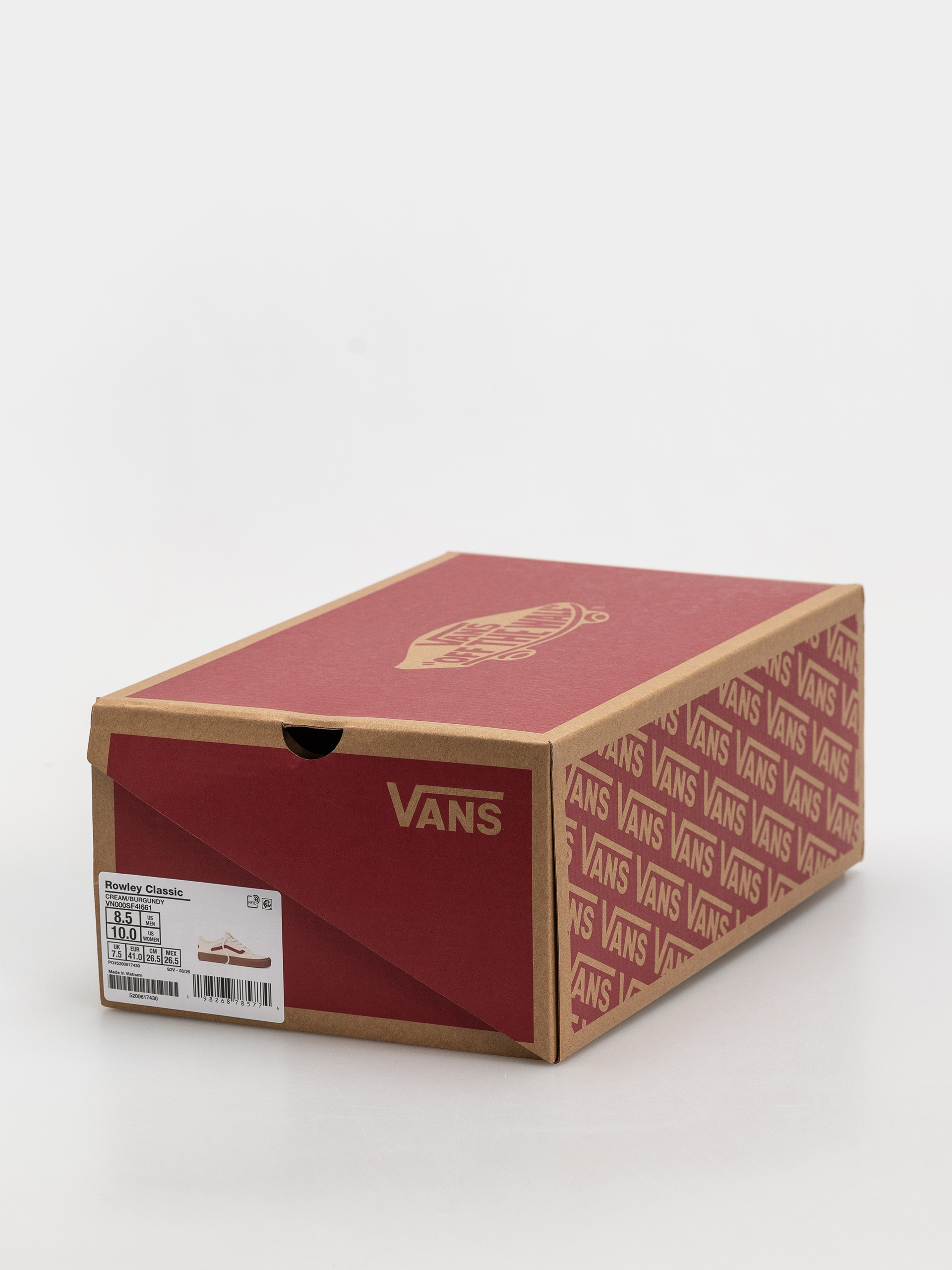 Vans Schuhe Rowley Classic (cream/burgundy)