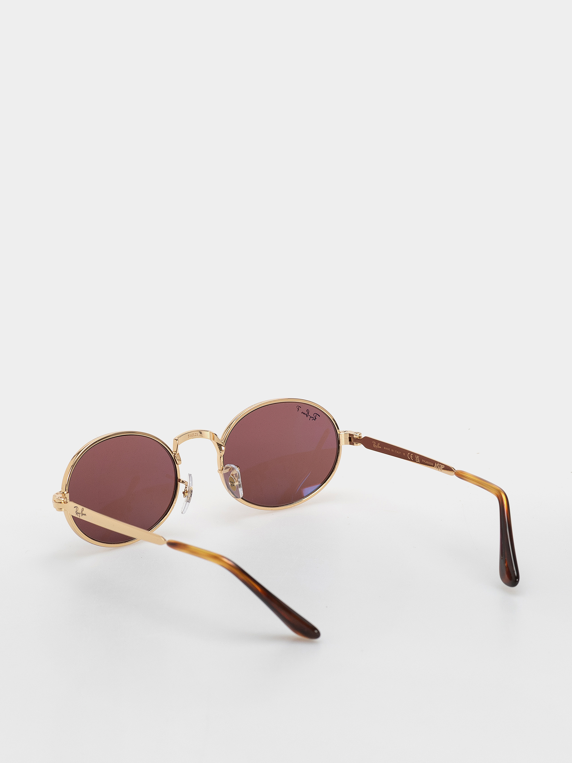 Ray-Ban Rb3931 By A$Ap Rocky Sunglasses (polerowany złoto arista/purple polarized)